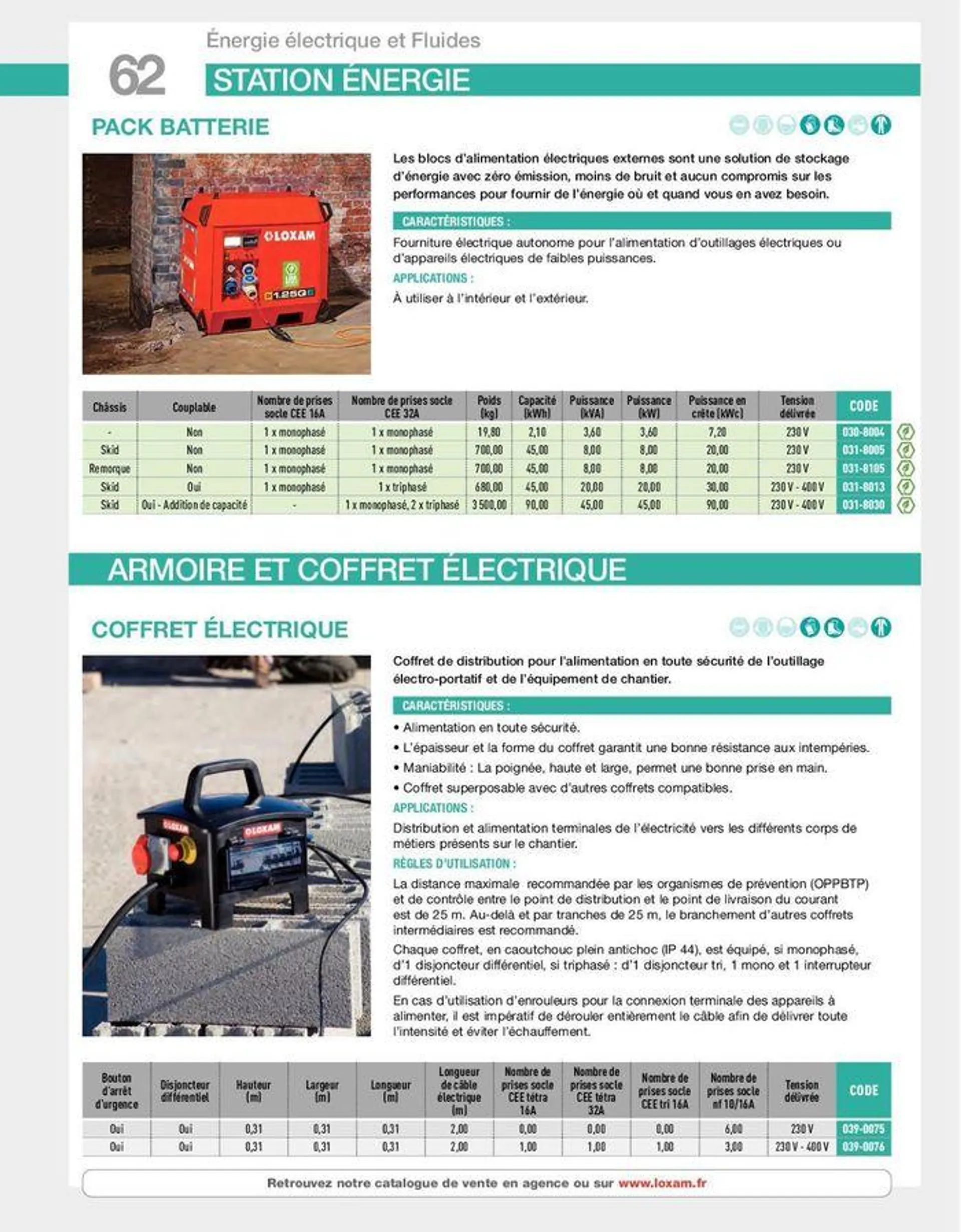 Loxam Catalogue de location du 9 avril au 31 décembre 2024 - Catalogue page 141