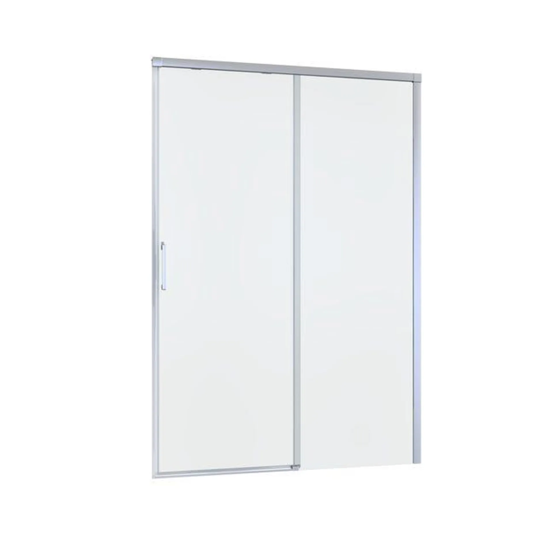 Porte de douche coulissante transparent, chromé 140 cm, Remix Voir les détails du produit