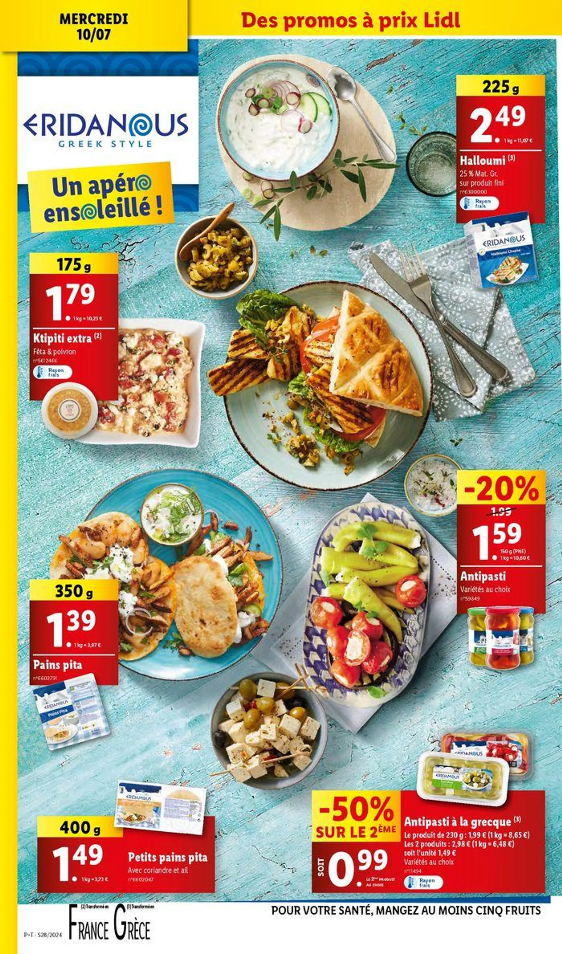 Profiez des petits prix pour des méga économies chez Lidl ! du 10 juillet au 16 juillet 2024 - Catalogue page 34