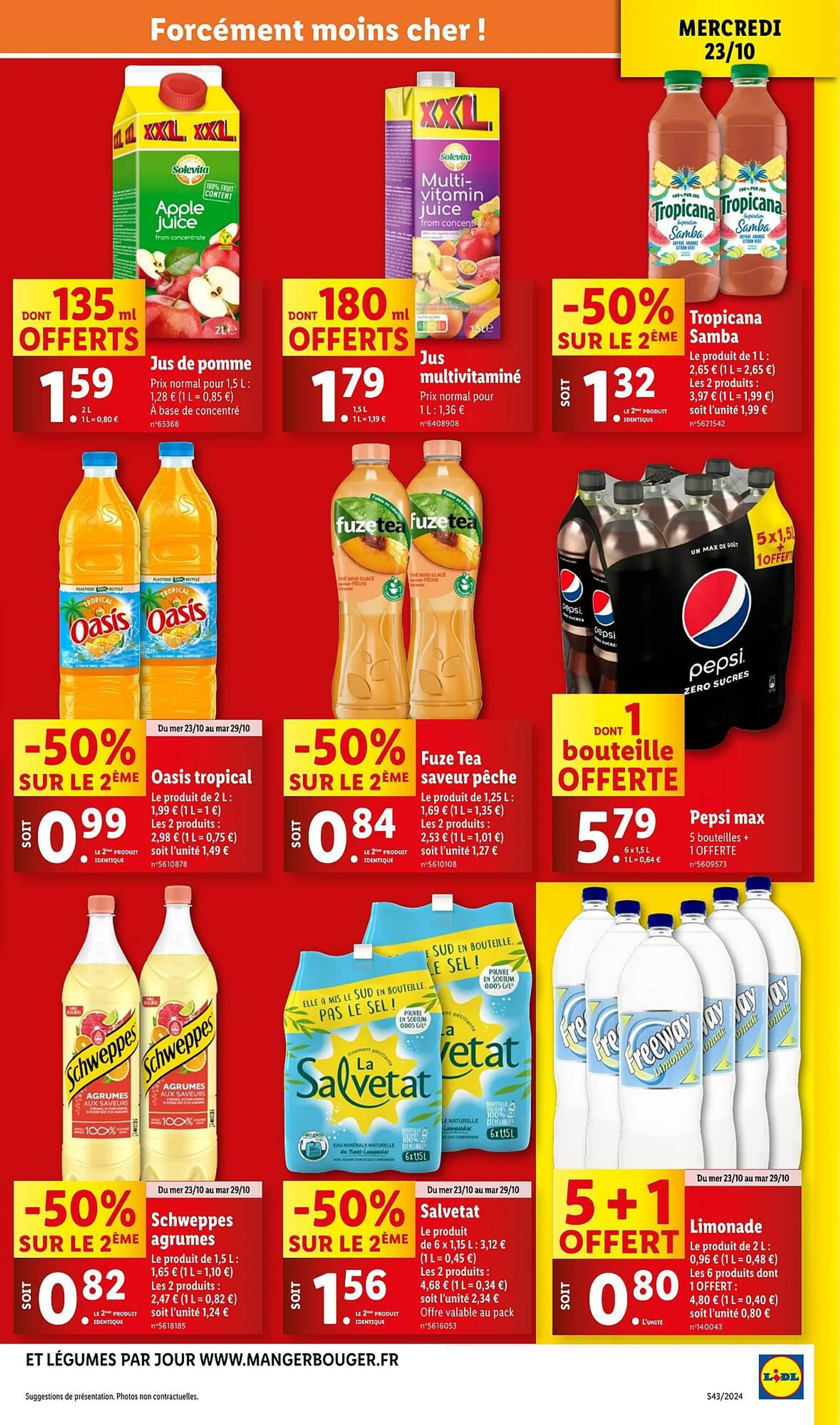 Catalogue Lidl du 23 octobre au 29 octobre 2024 - Catalogue page 23