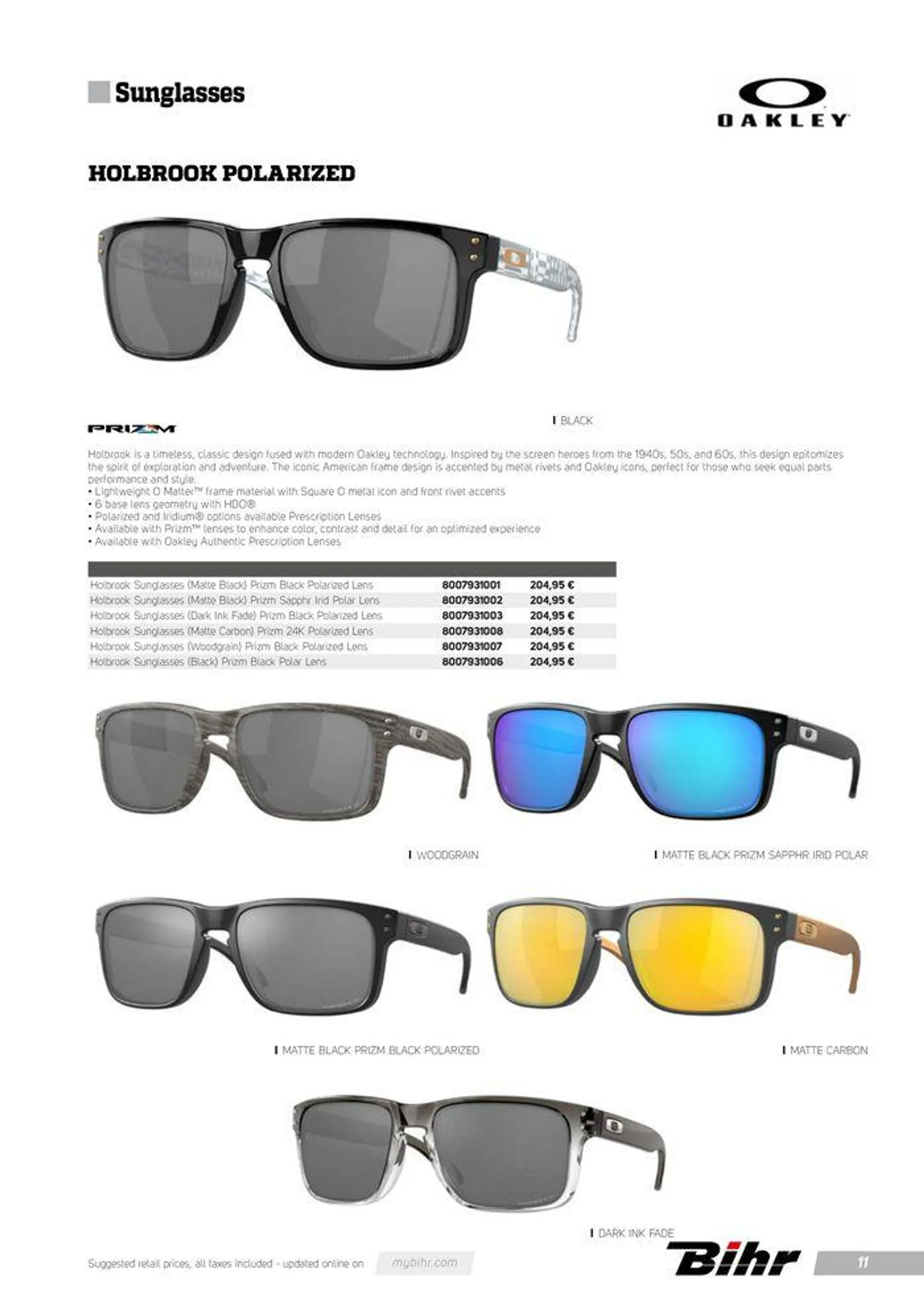 Lunettes de soleil OAKLEY Automne 2024 - 11