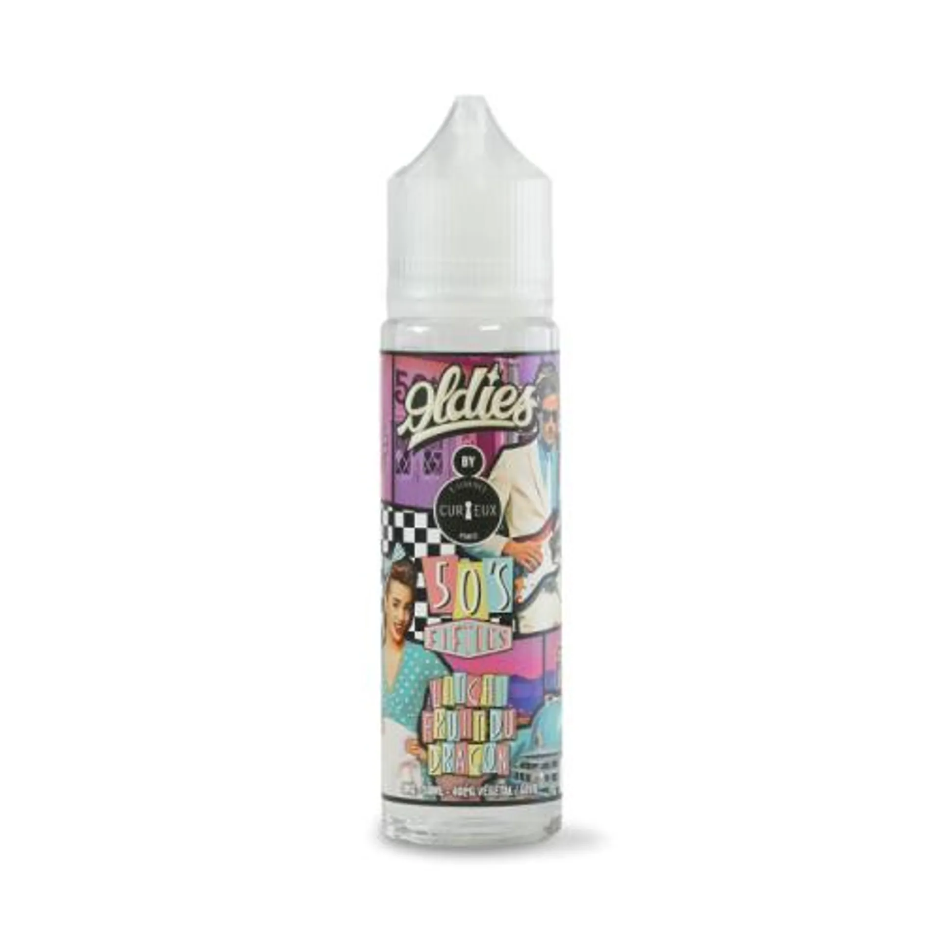 E Liquide 50'S FIFTIES 50 ml - Curieux Oldies