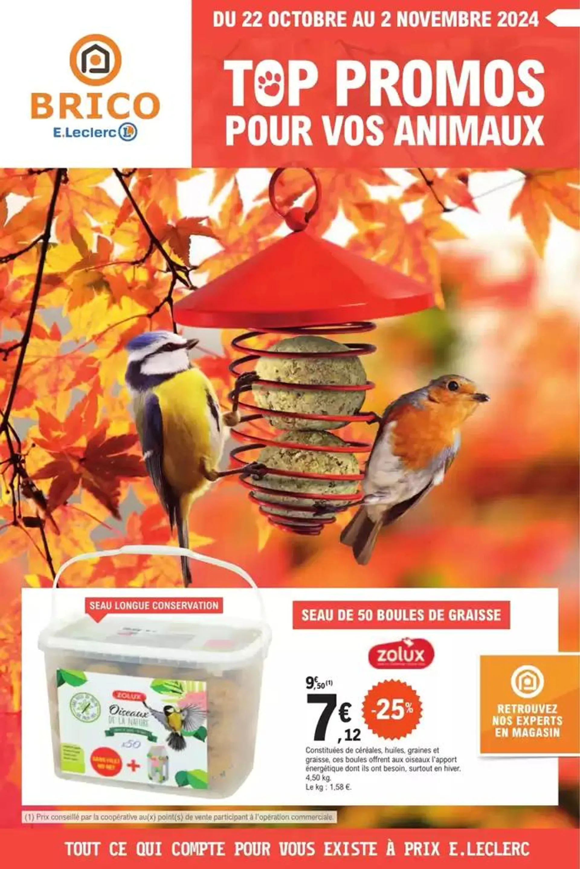 Trafic Animalerie 9 du 22 octobre au 2 novembre 2024 - Catalogue page 1