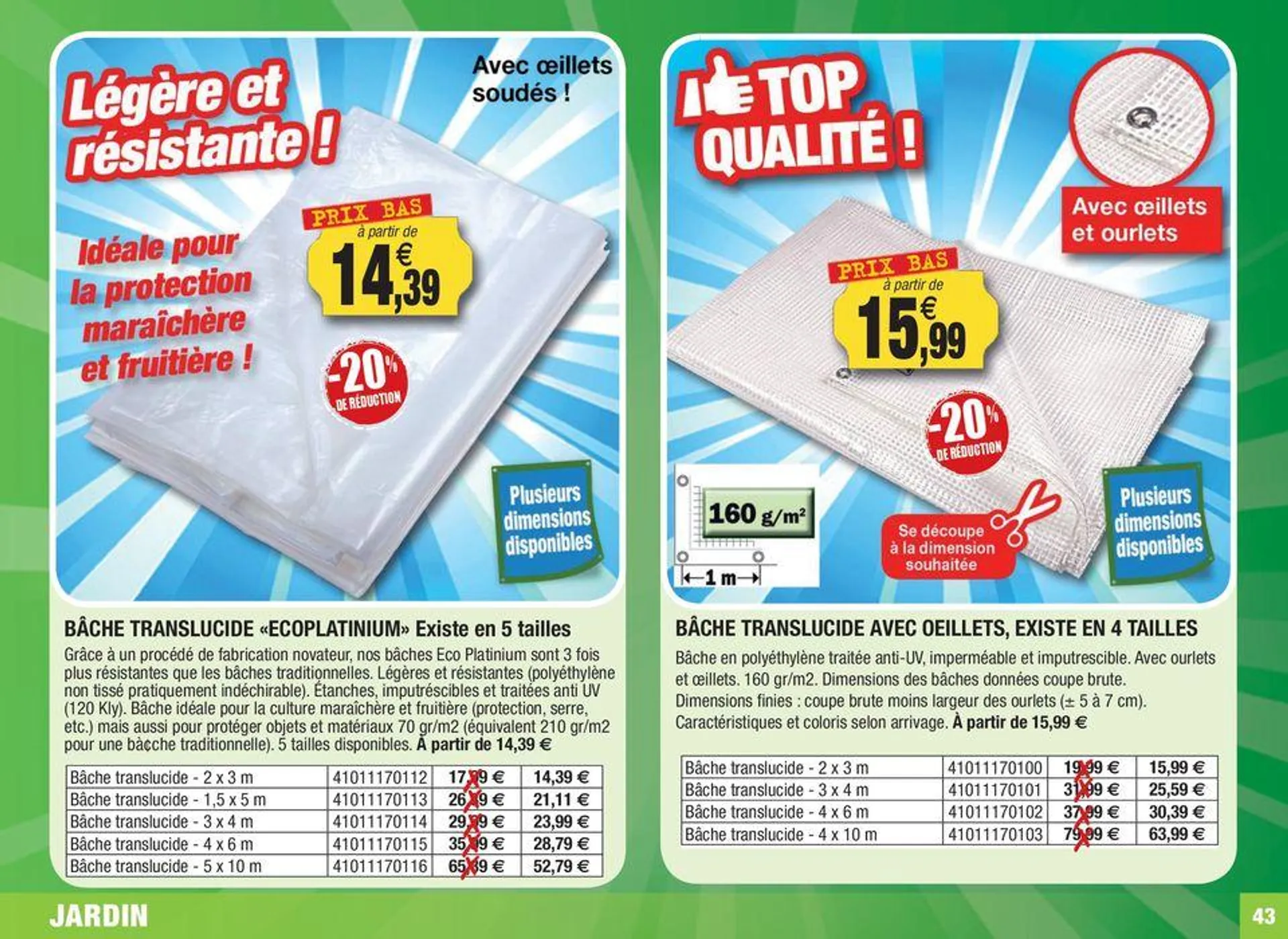 Votre nouveau catalogue est arrivé ! du 24 septembre au 30 novembre 2024 - Catalogue page 43