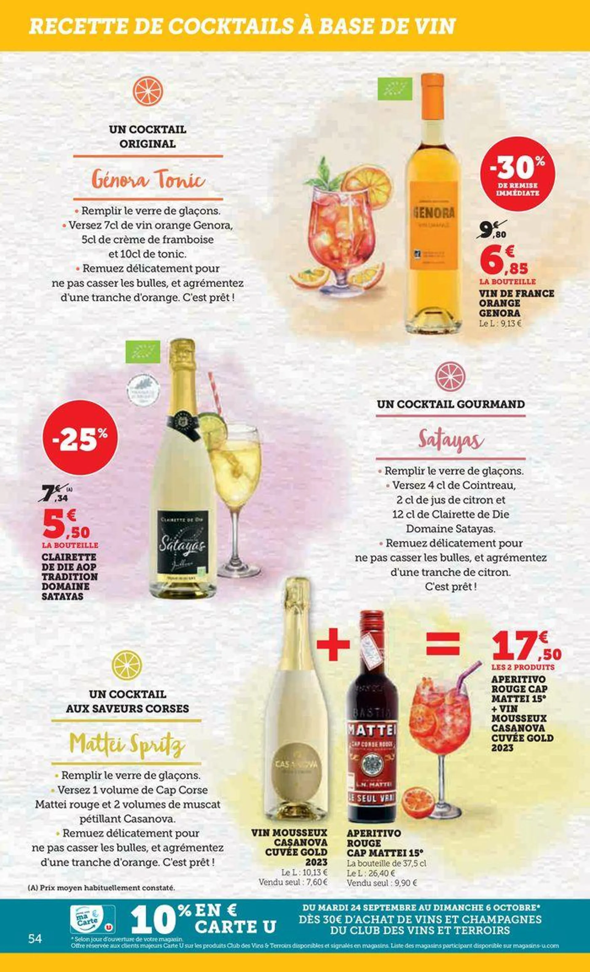 Foire aux Vins d'Automne du 24 septembre au 6 octobre 2024 - Catalogue page 54