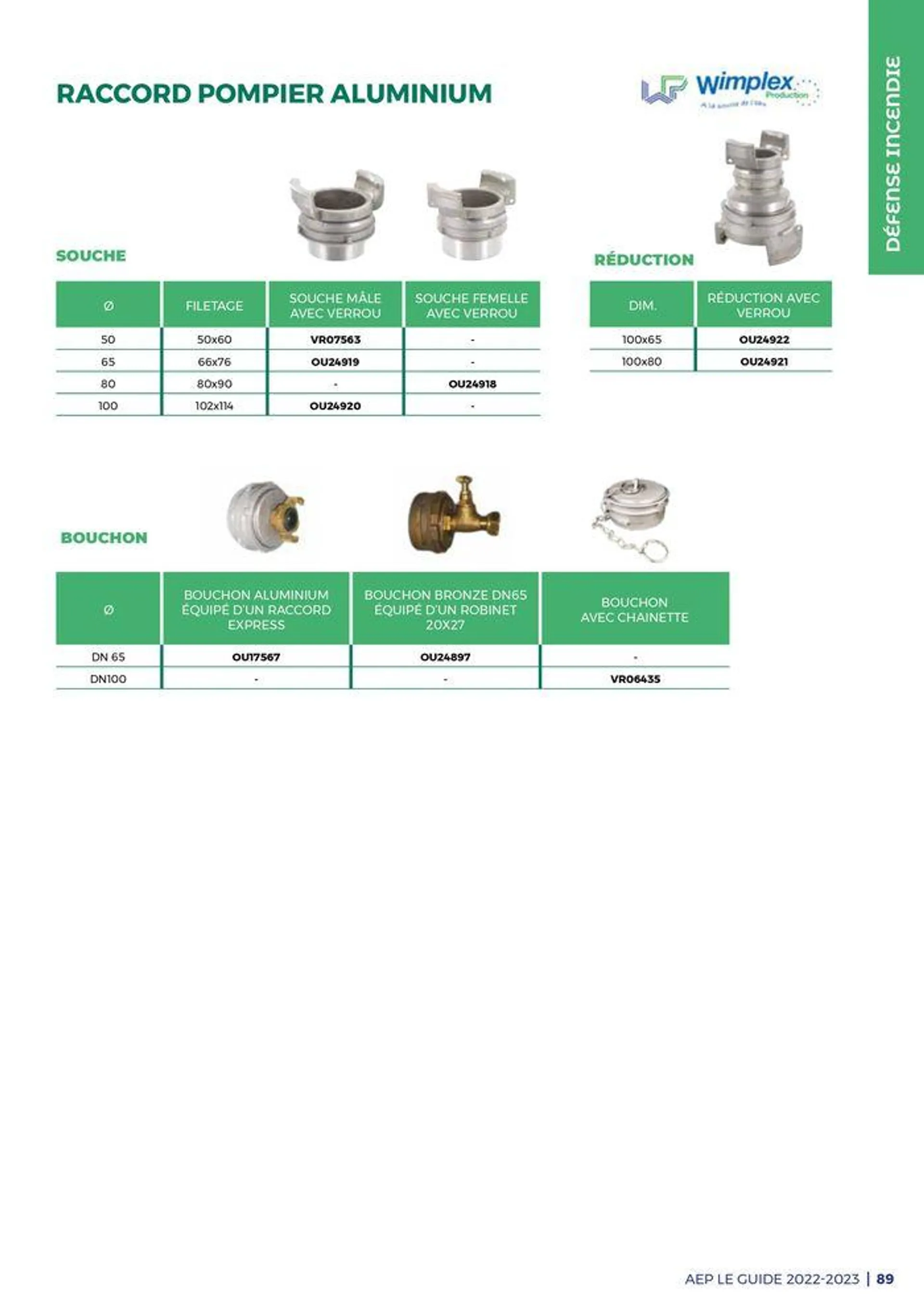 Guide - Adduction deau potable - 89