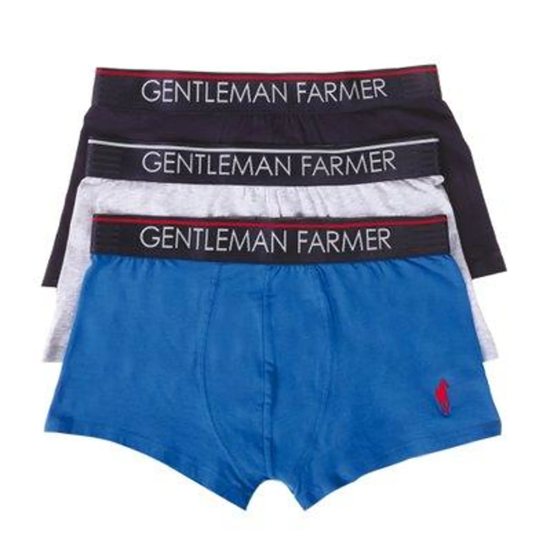 Lot de 3 boxers en coton