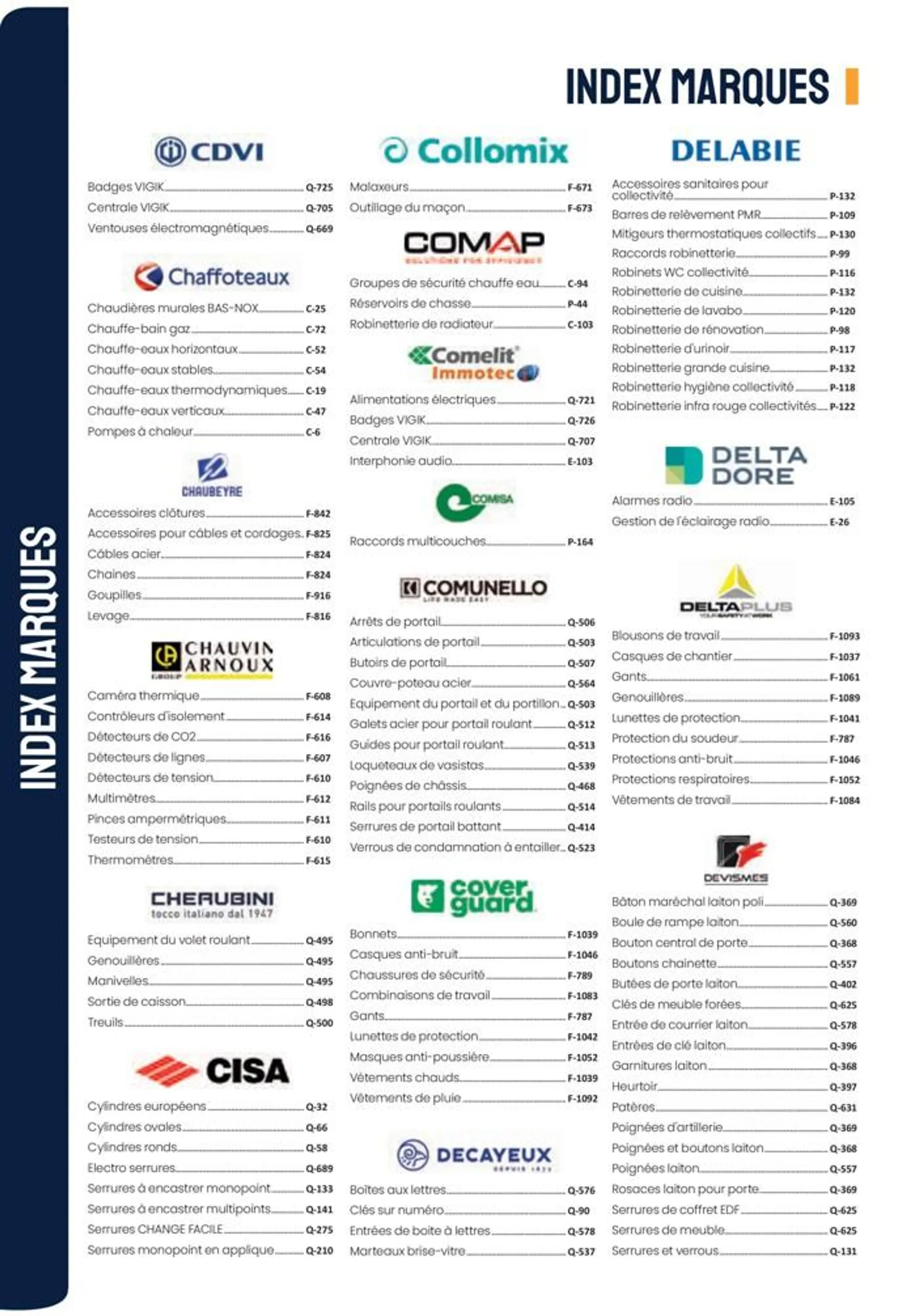 Au Forum du Bâtiment Plus proche,Plus pro du 4 mai au 31 décembre 2024 - Catalogue page 52