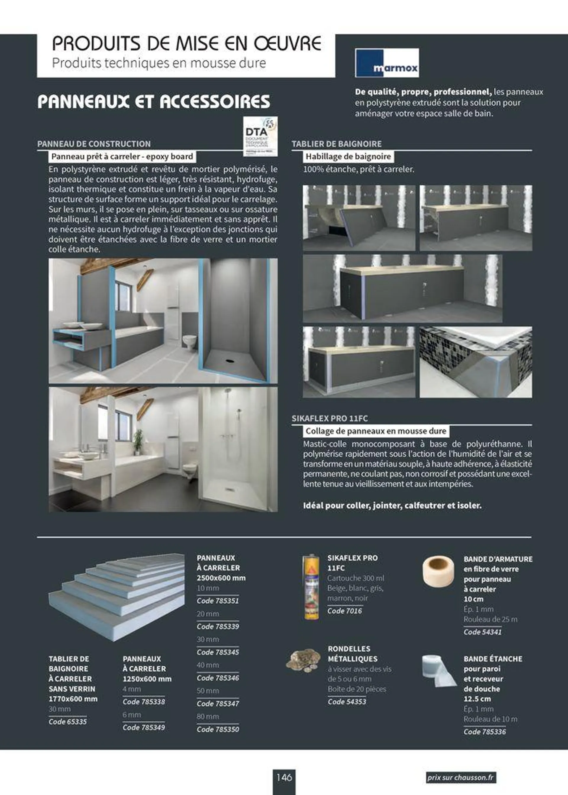 Carrelage & Parquet 2024-2025 du 22 août au 31 mai 2025 - Catalogue page 148