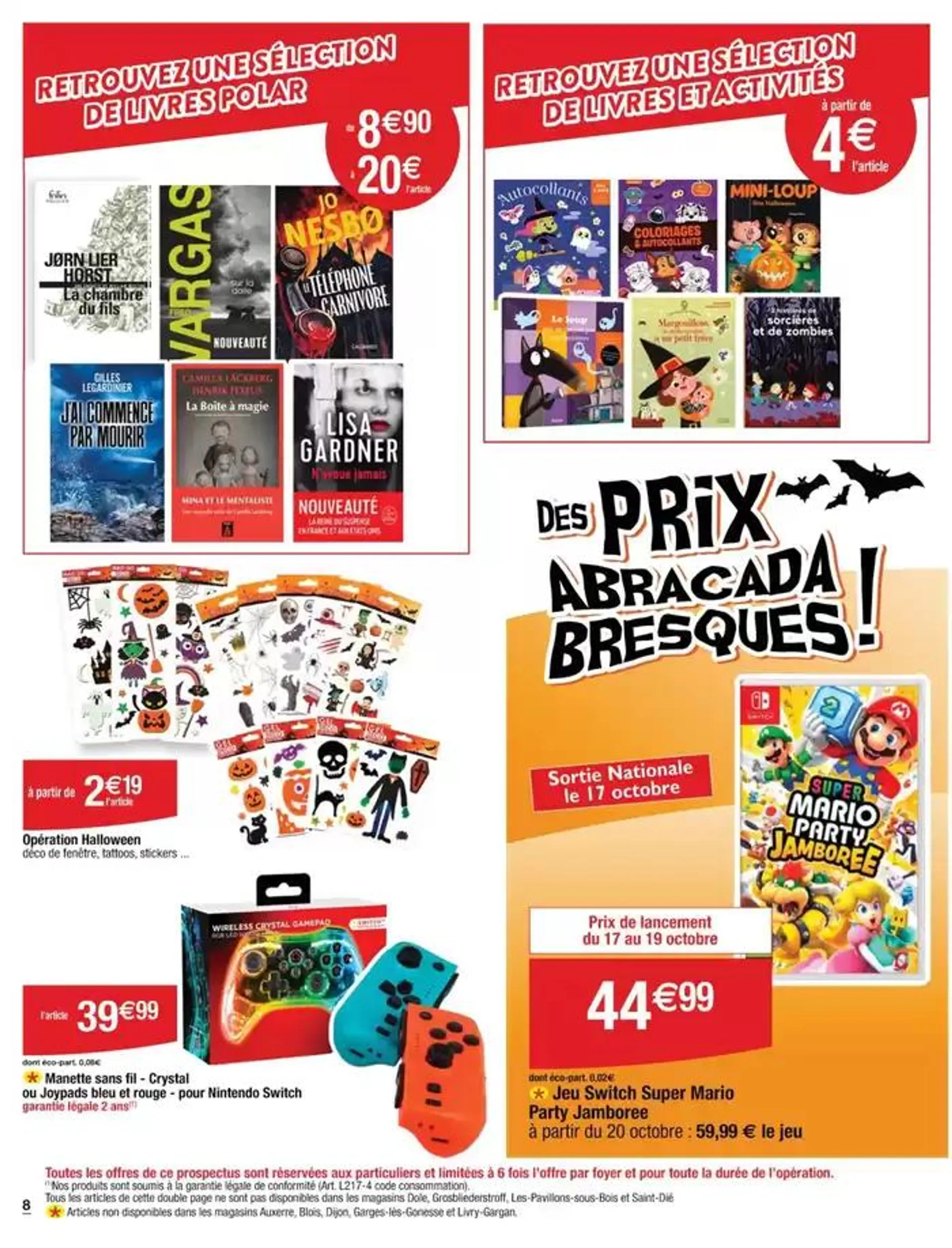 Des prix abracadabresques ! du 15 octobre au 31 octobre 2024 - Catalogue page 8