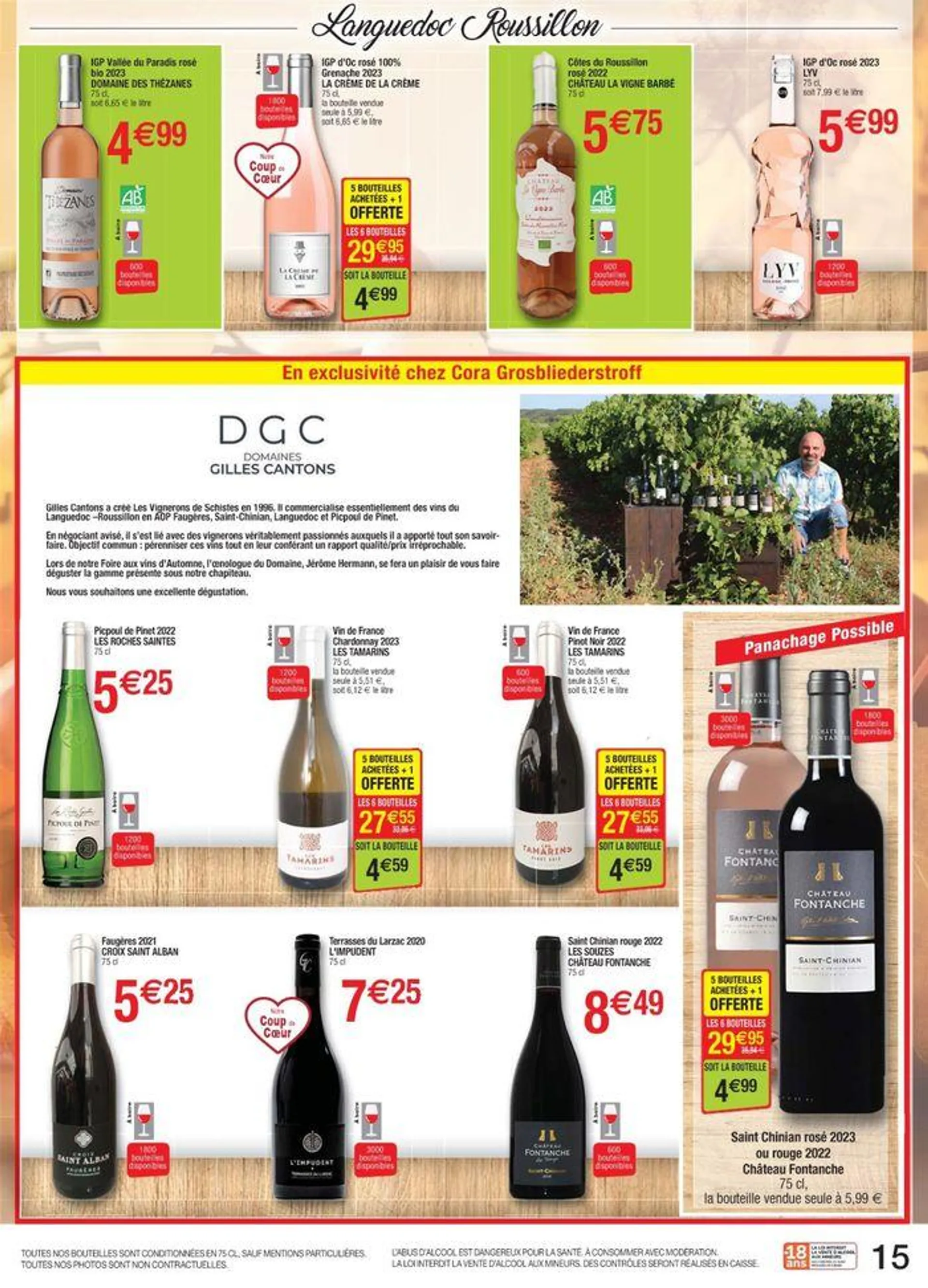 Foire aux vins d'automne du 29 août au 13 novembre 2024 - Catalogue page 6