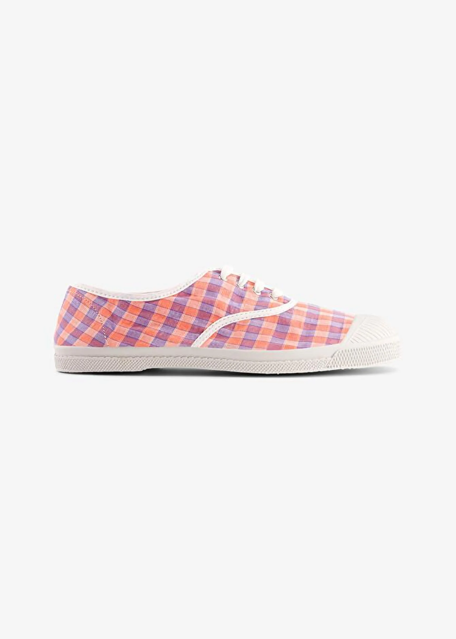 TENIS LACETS FEMME SUMMER CHECKS