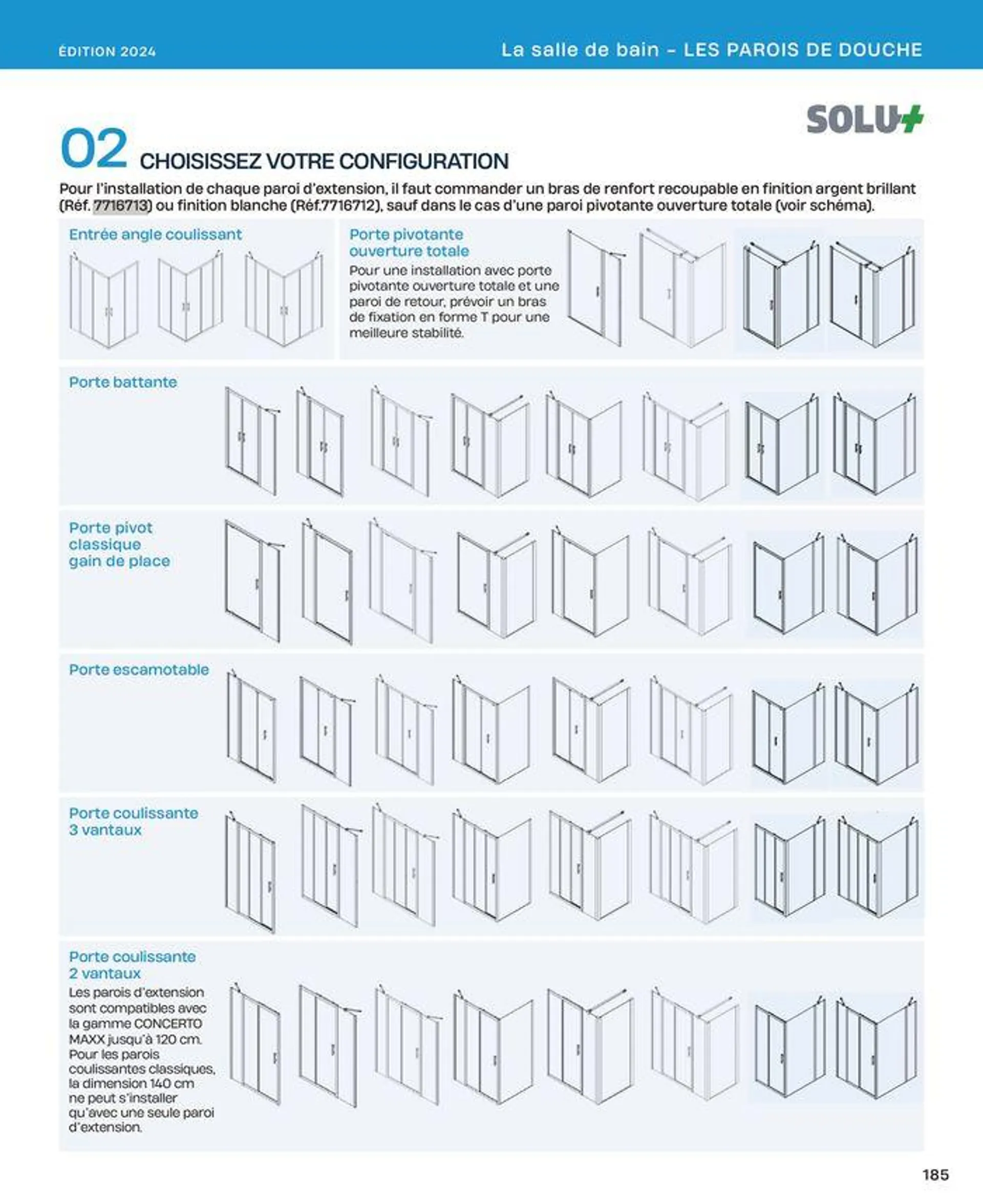 La salle de bain en toute sérénité du 2 juillet au 31 décembre 2024 - Catalogue page 185