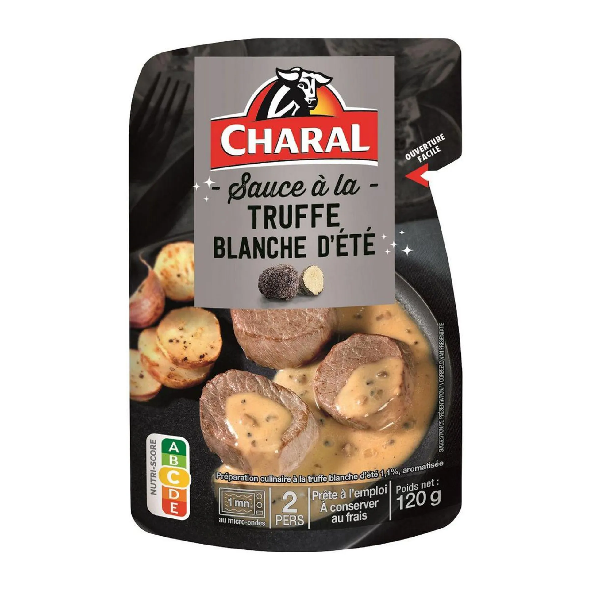 CHARAL Sauce à la truffe blanche d'été 120g