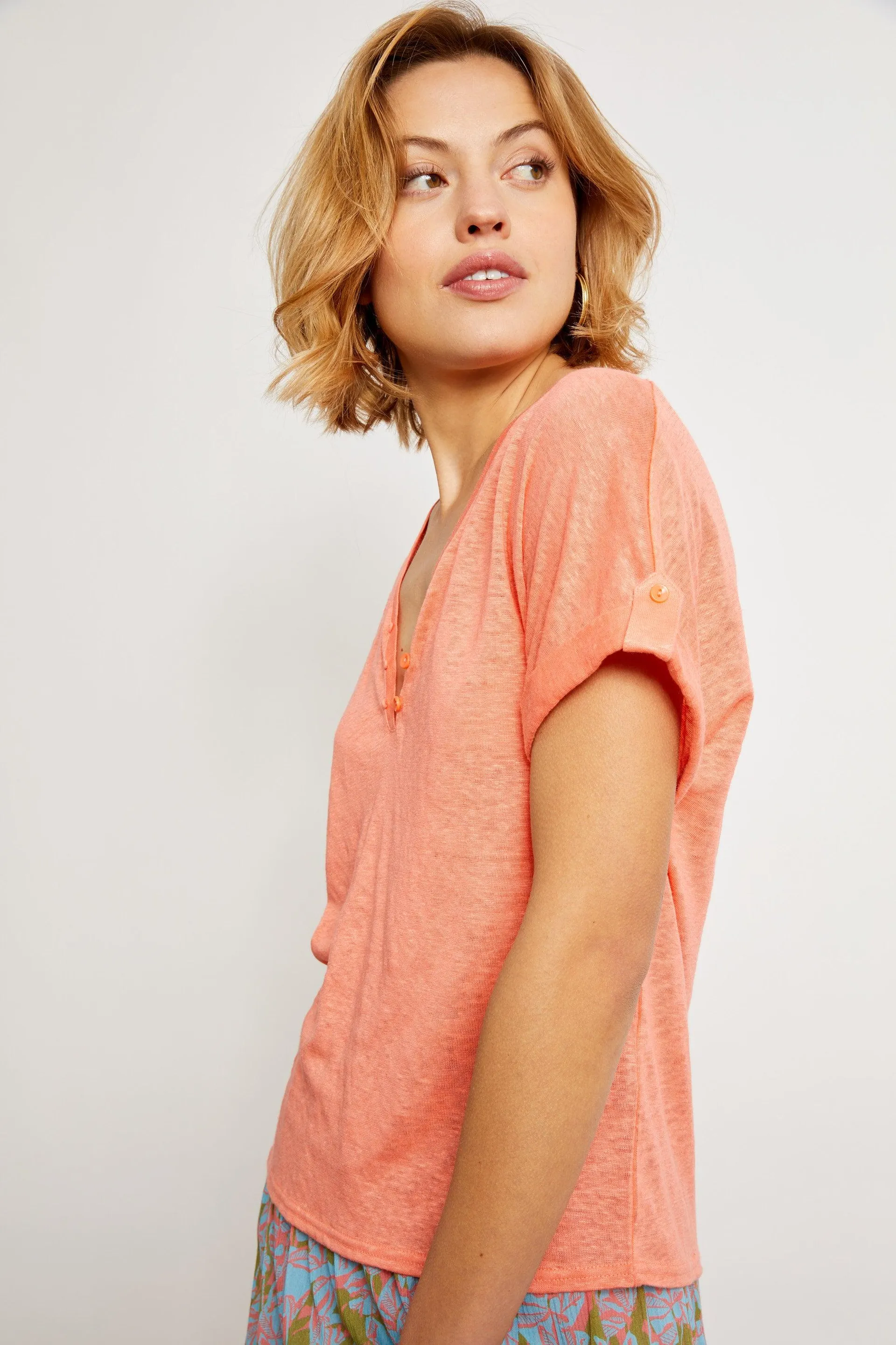 Tee-Shirt TINS - CORAIL