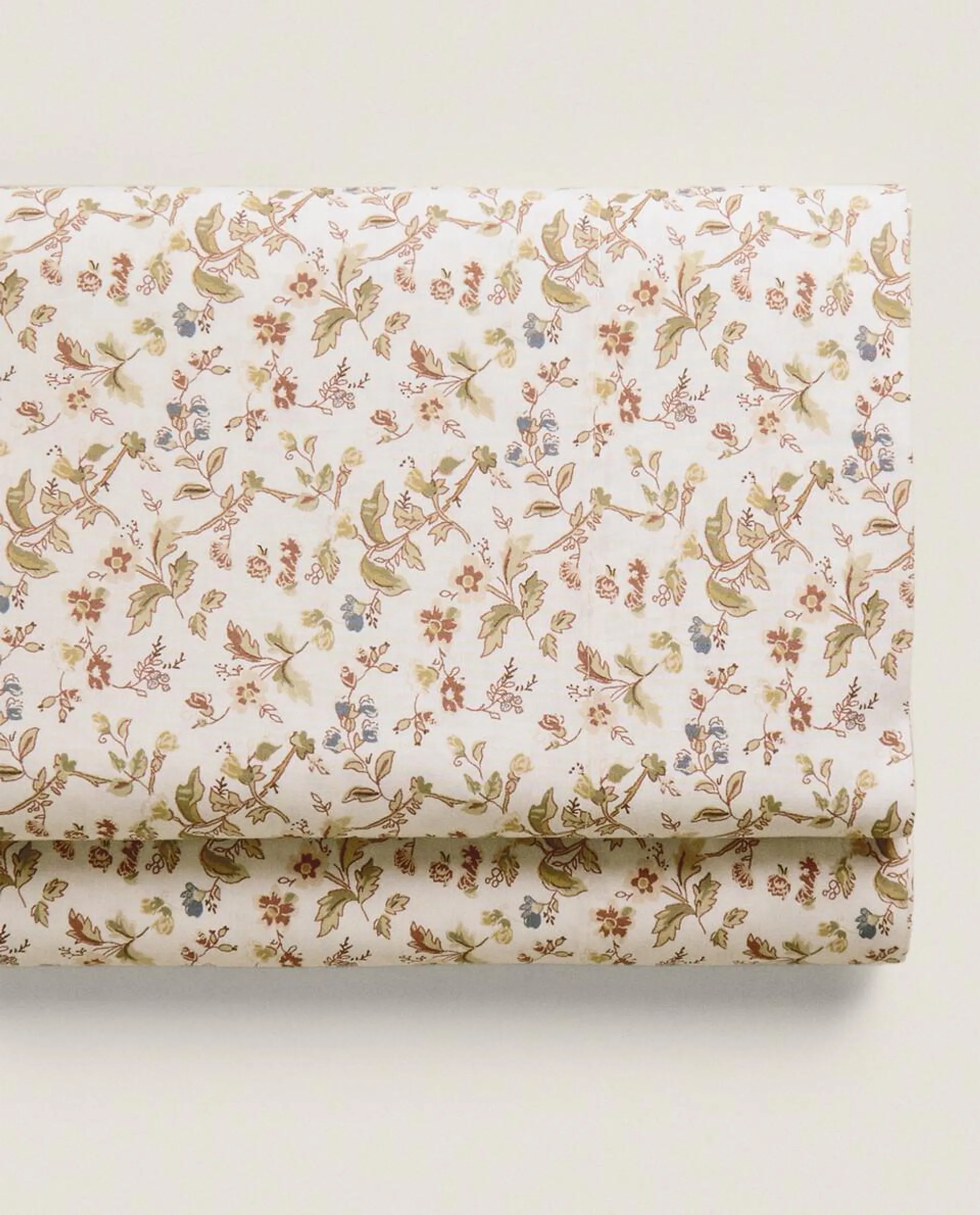 BOTANICAL PRINT FLAT SHEET