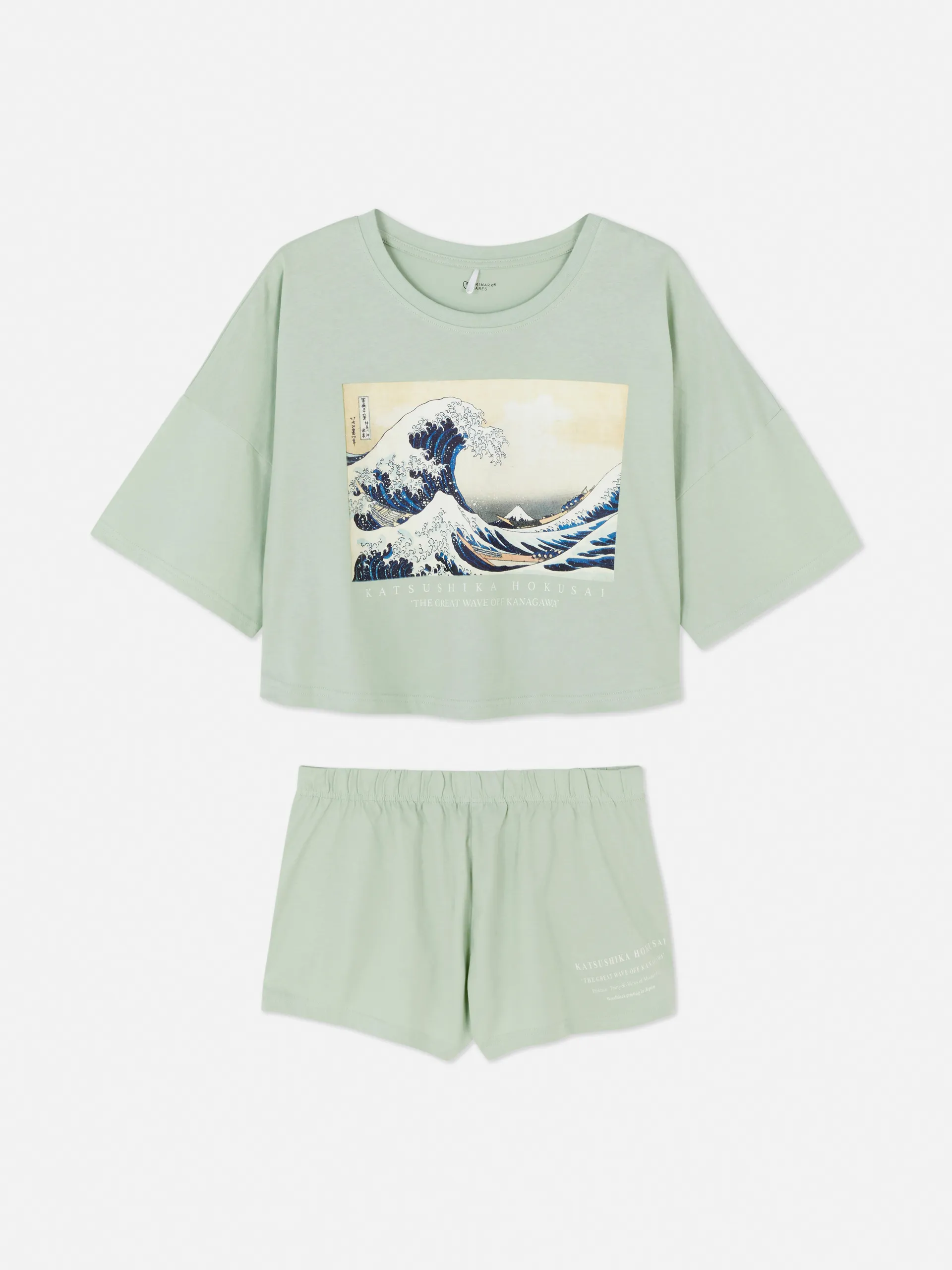 Pyjama court Hokusai