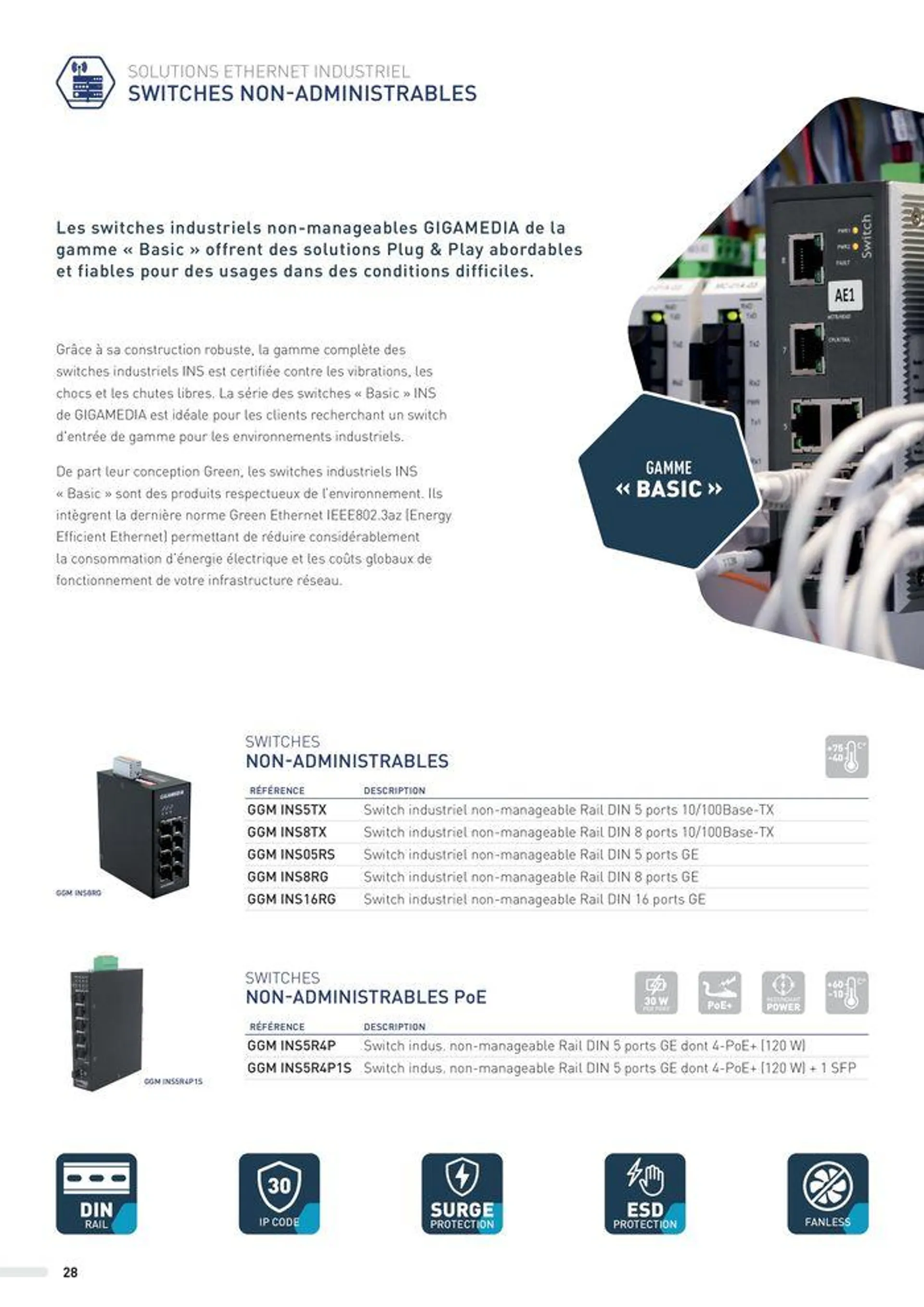 SOLUTIONS POUR ENVIRONNEMENTS INDUSTRIELS - 28