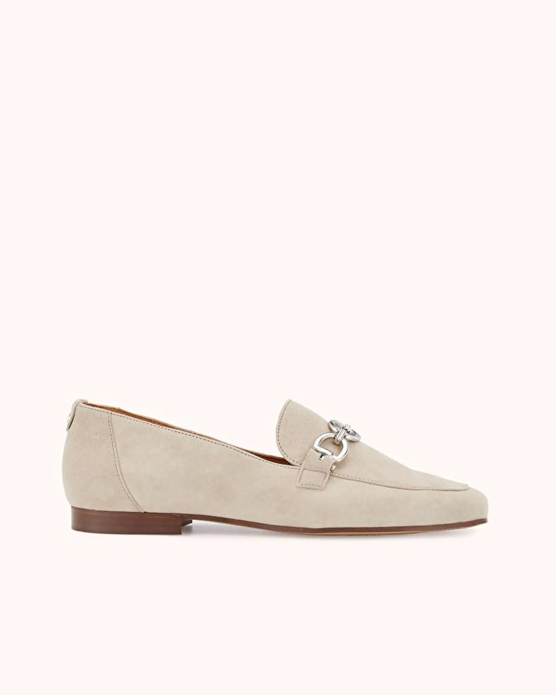 MOCASSIN VADONA En nubuck taupe