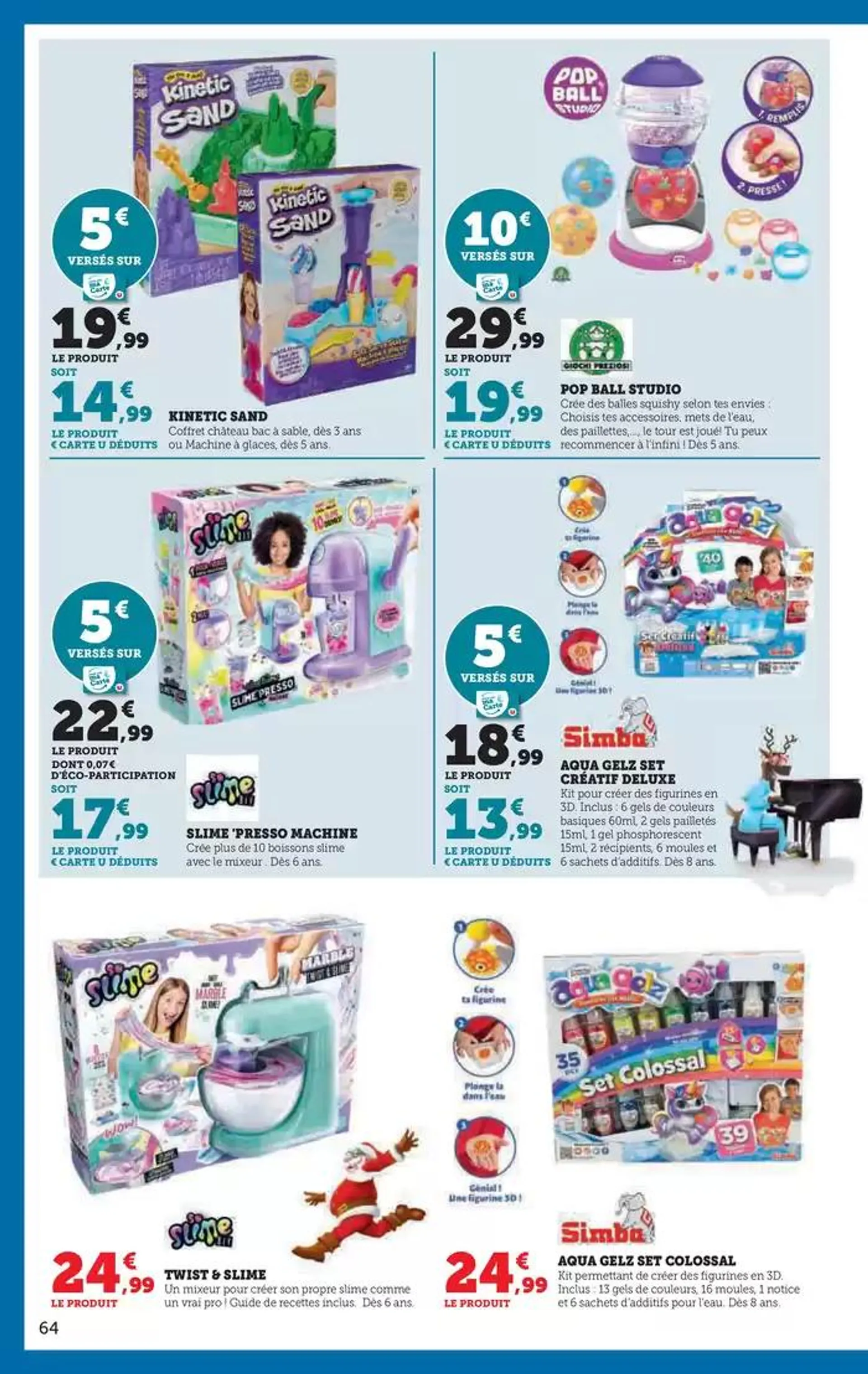 Jouets du 22 octobre au 8 décembre 2024 - Catalogue page 64