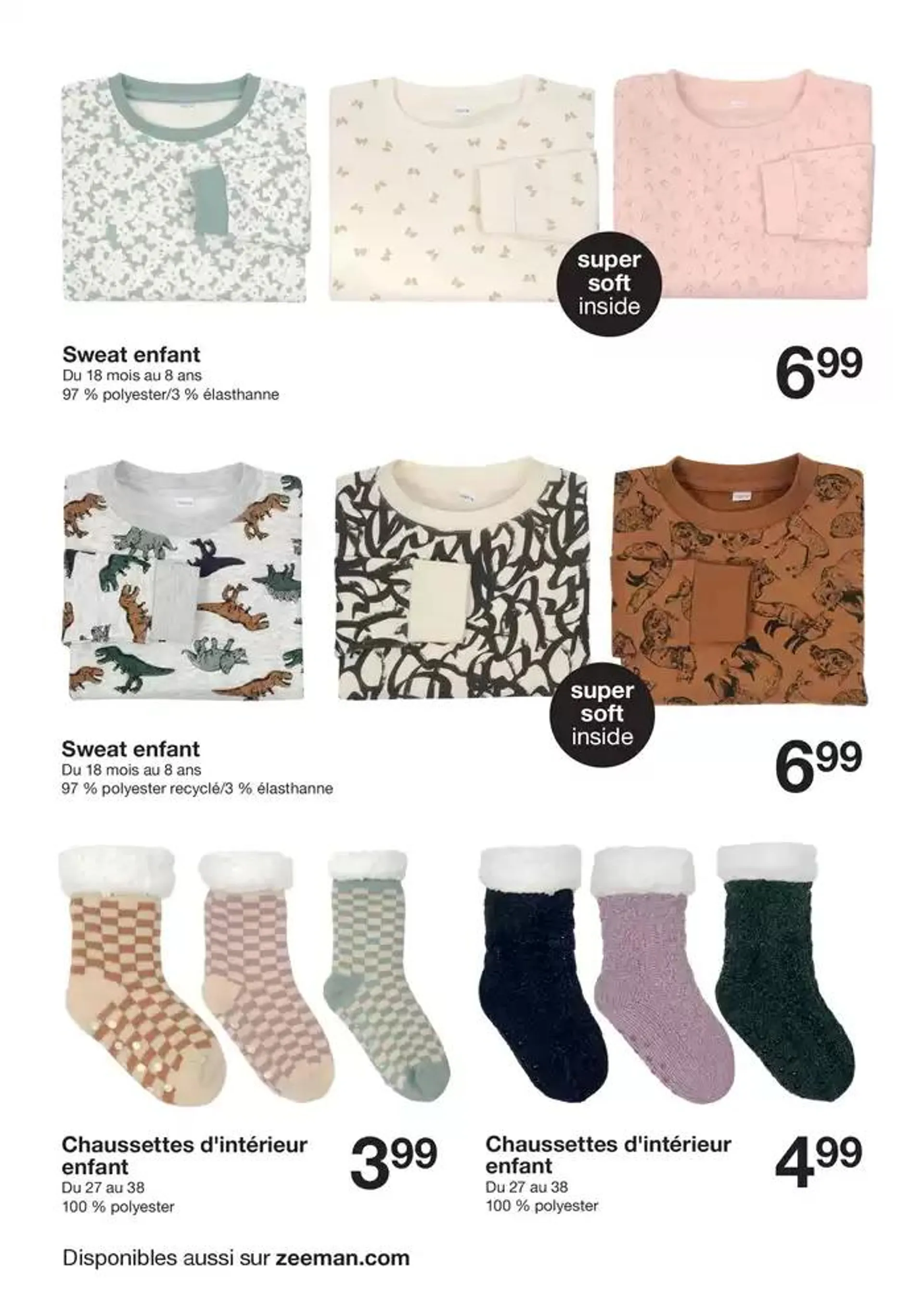 Cette semaine : des pyjamas pour toute la famille du 28 octobre au 8 novembre 2024 - Catalogue page 15