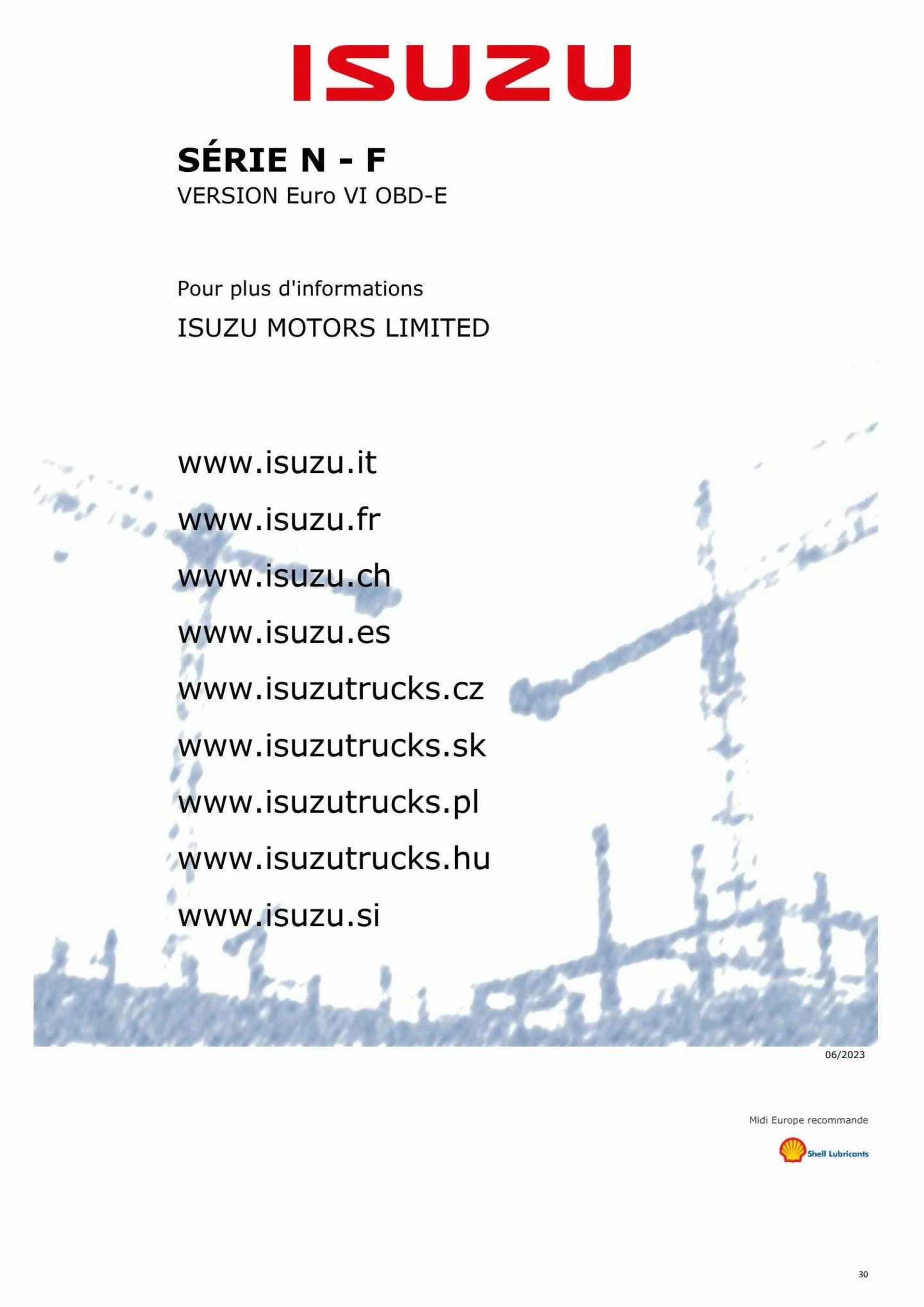 Catalogue ISUZU du 23 août au 30 septembre 2024 - Catalogue page 29