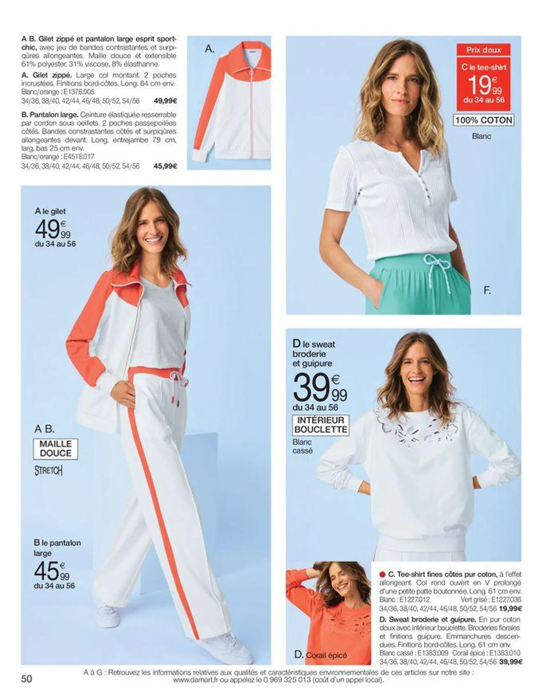 Le confort me donne du style du 10 mai au 31 octobre 2024 - Catalogue page 50