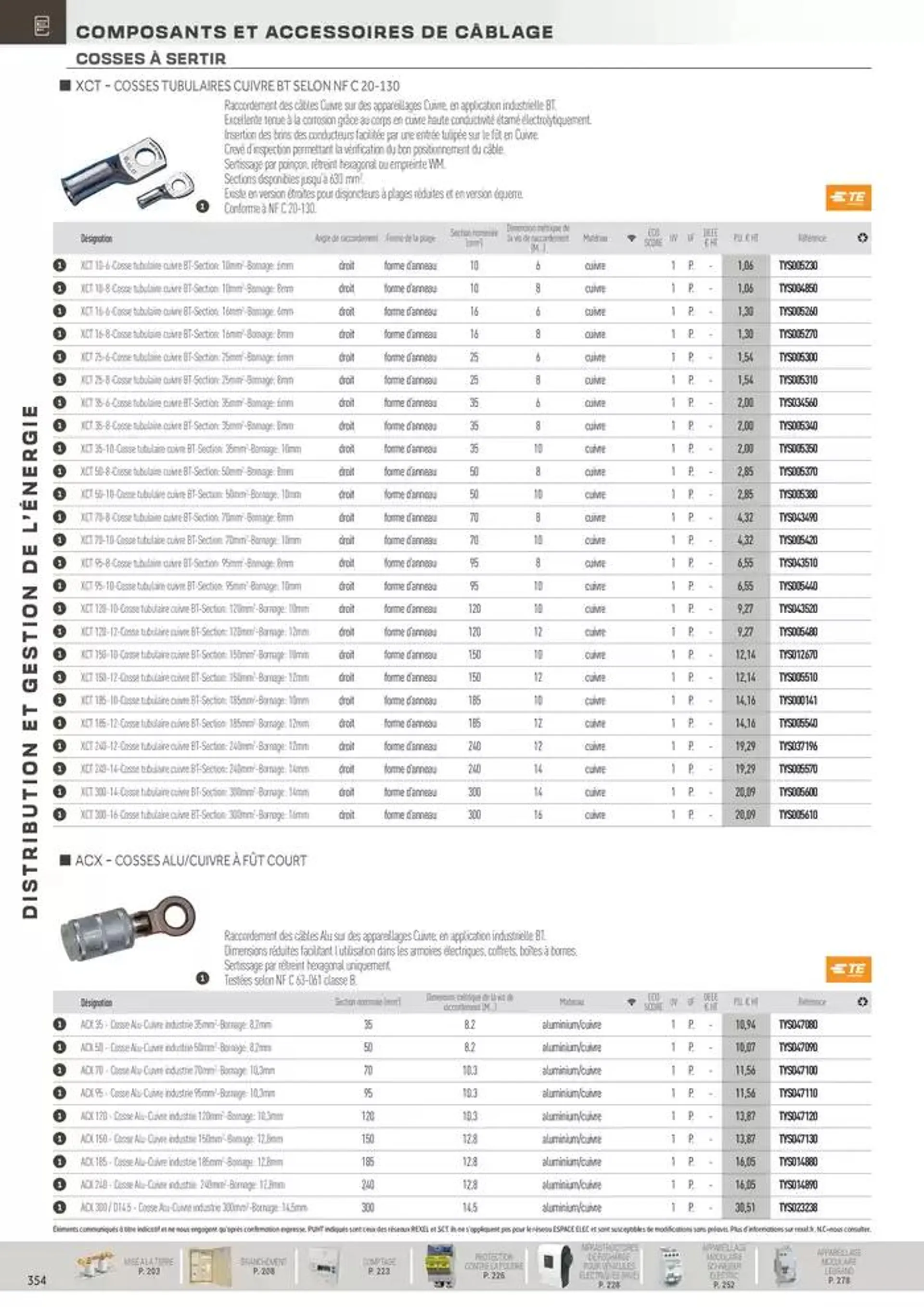 Distribution et Gestion de l'Energie du 31 octobre au 31 décembre 2024 - Catalogue page 154