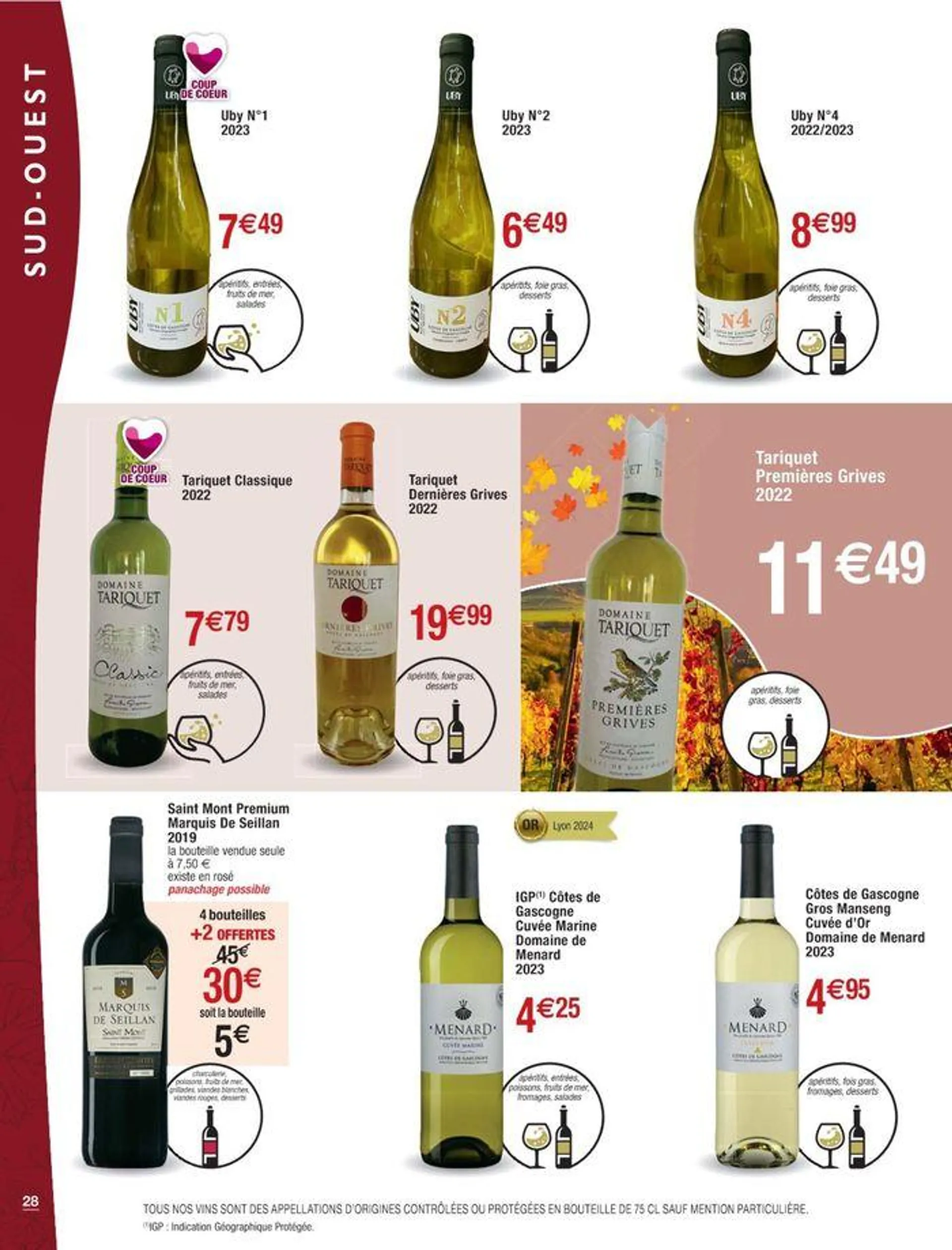 Foire aux vins du 20 septembre au 6 octobre 2024 - Catalogue page 20