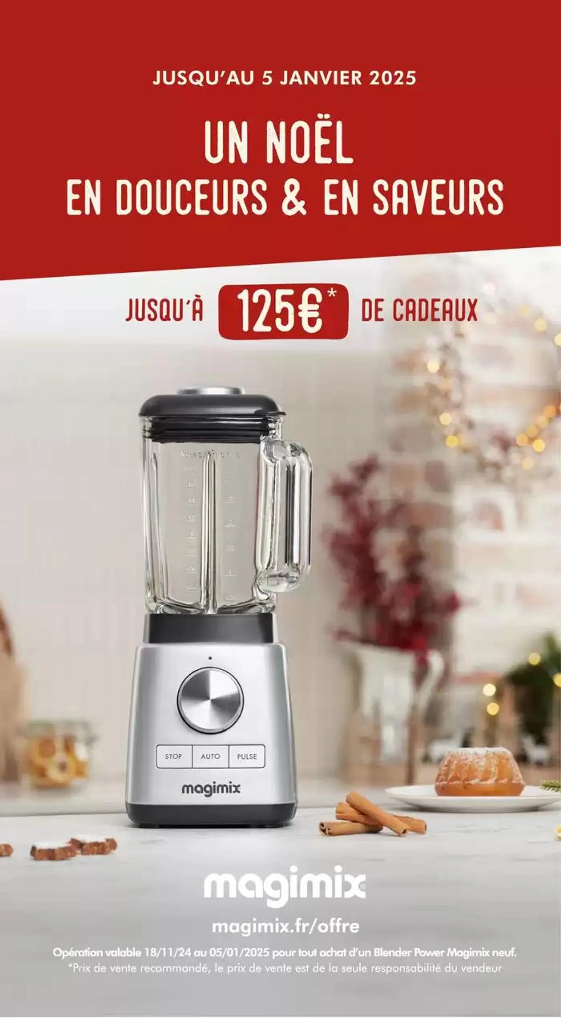 Jusquà 125€ de cadeaux - 1