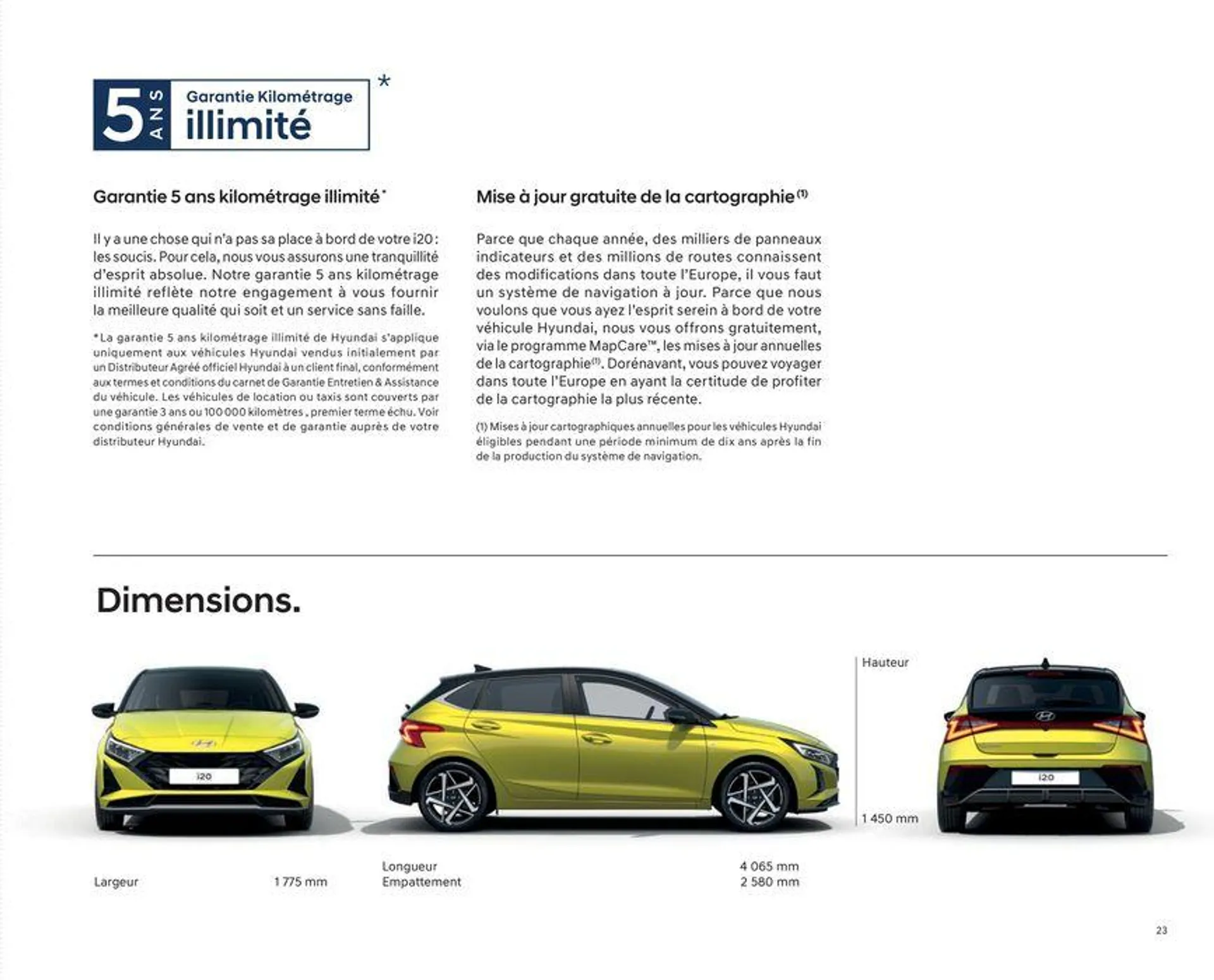 Hyundai Hyundai i20 du 23 juillet au 23 juillet 2025 - Catalogue page 23