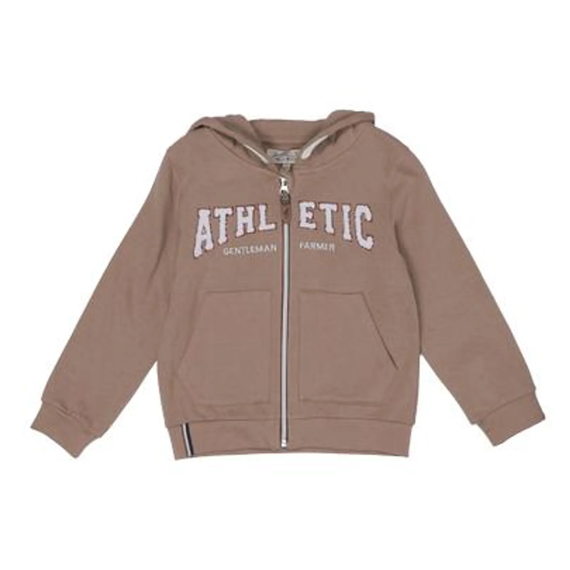 Sweat zippé à capuche 3/6 ans