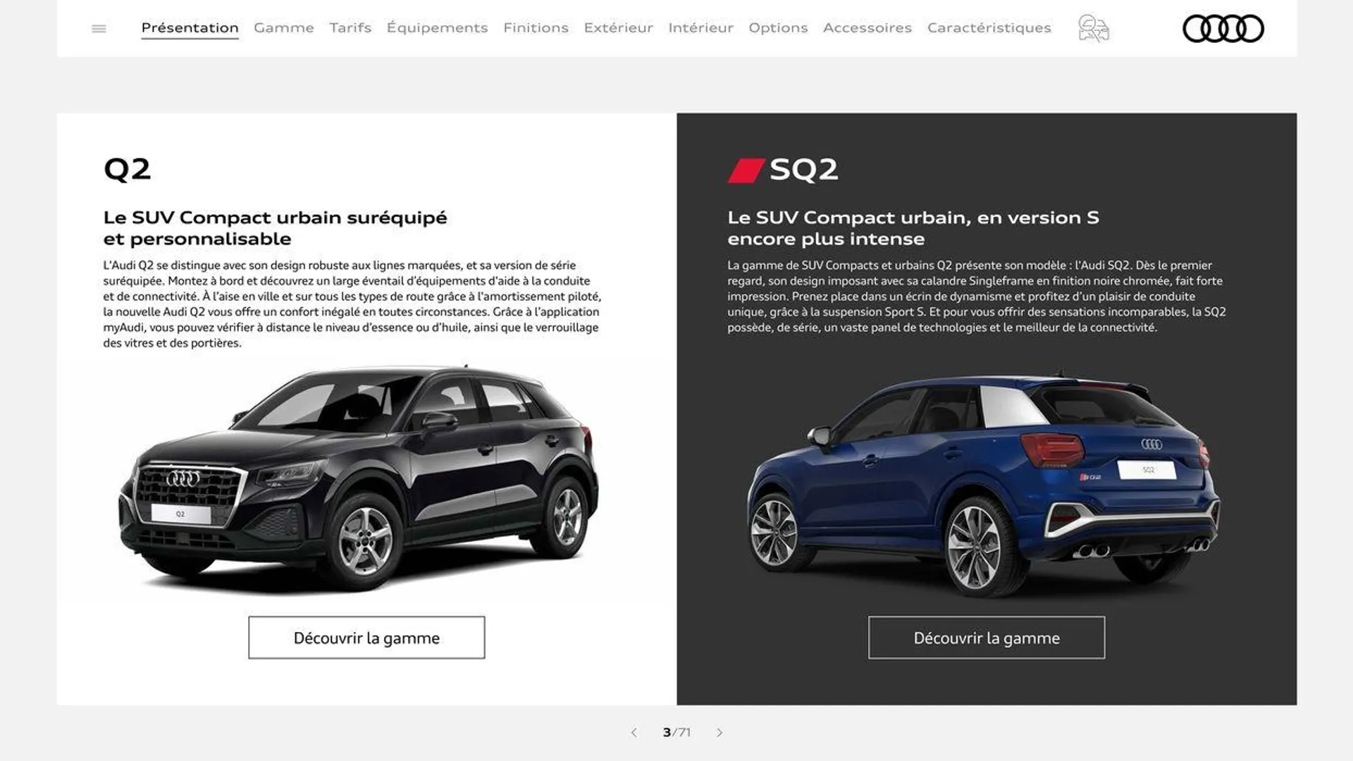 Audi Q2 du 20 août au 31 décembre 2024 - Catalogue page 3