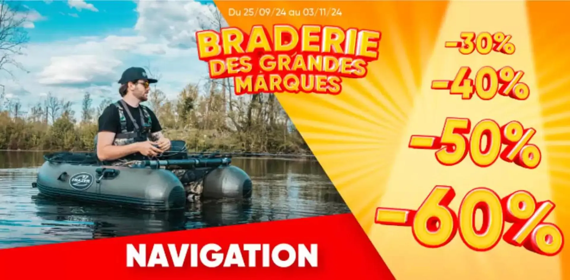 BRADERIE DES GRANDES MARQUES : JUSQU'À -60% SUR UNE LARGE SÉLECTION DE PRODUITS  du 17 octobre au 3 novembre 2024 - Catalogue page 7