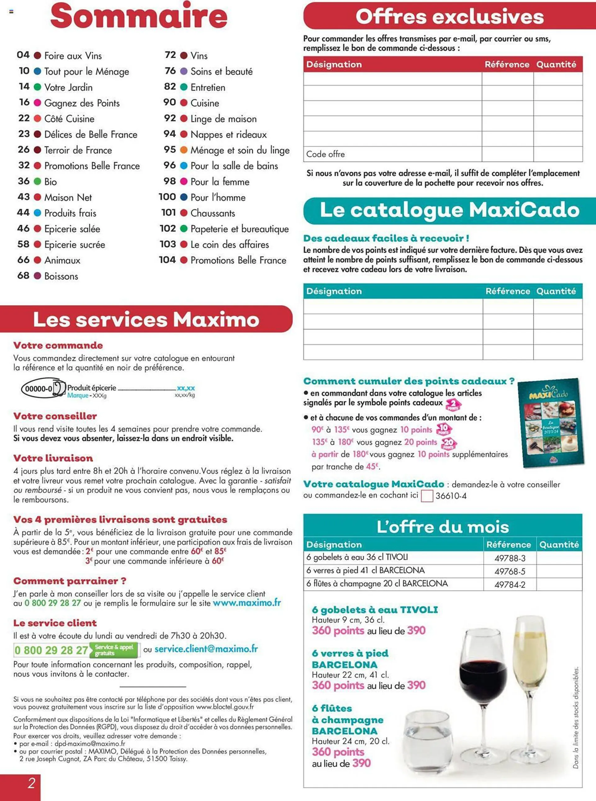 Catalogue Maximo du 22 mars au 21 avril 2024 - Catalogue page 2