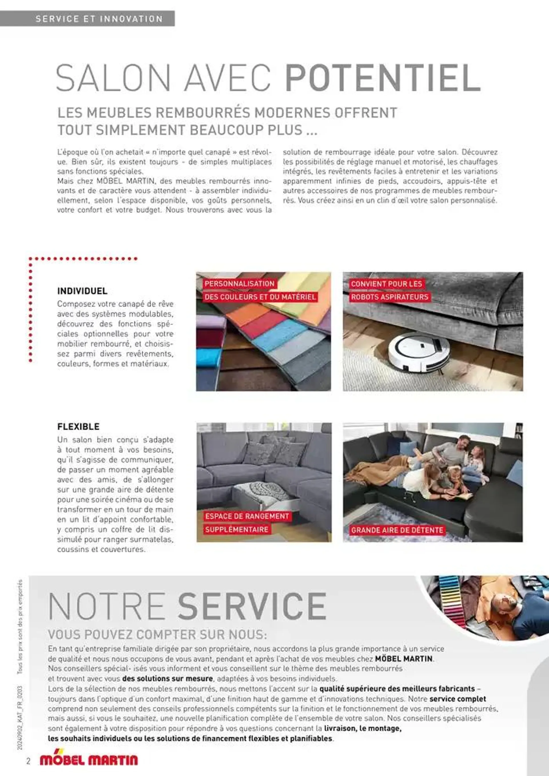 Salon confortable du 1 octobre au 31 décembre 2024 - Catalogue page 2