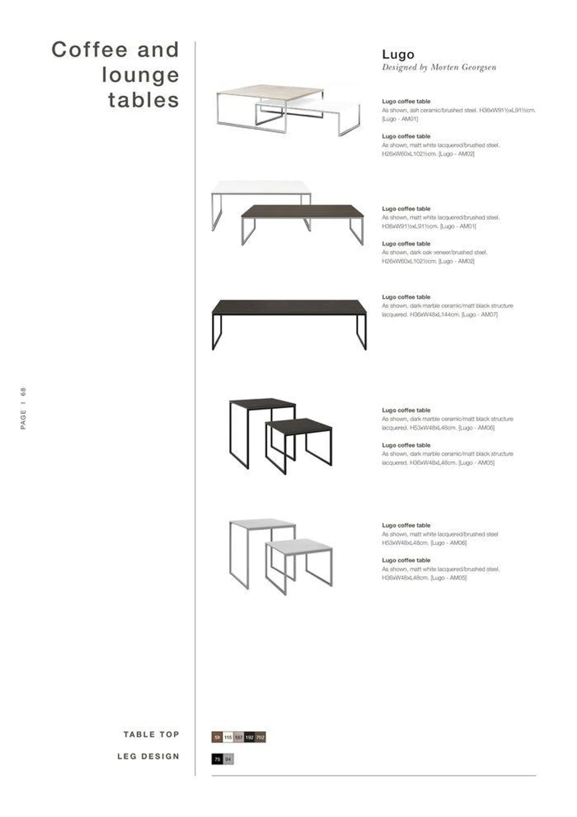 EXPLORE OUR E X TRAORDINARY FABRI C & LEATHER GU I D E EXTRAORDINARY PRODUCT OVERVIEW CONTRACT du 9 avril au 31 décembre 2024 - Catalogue page 68