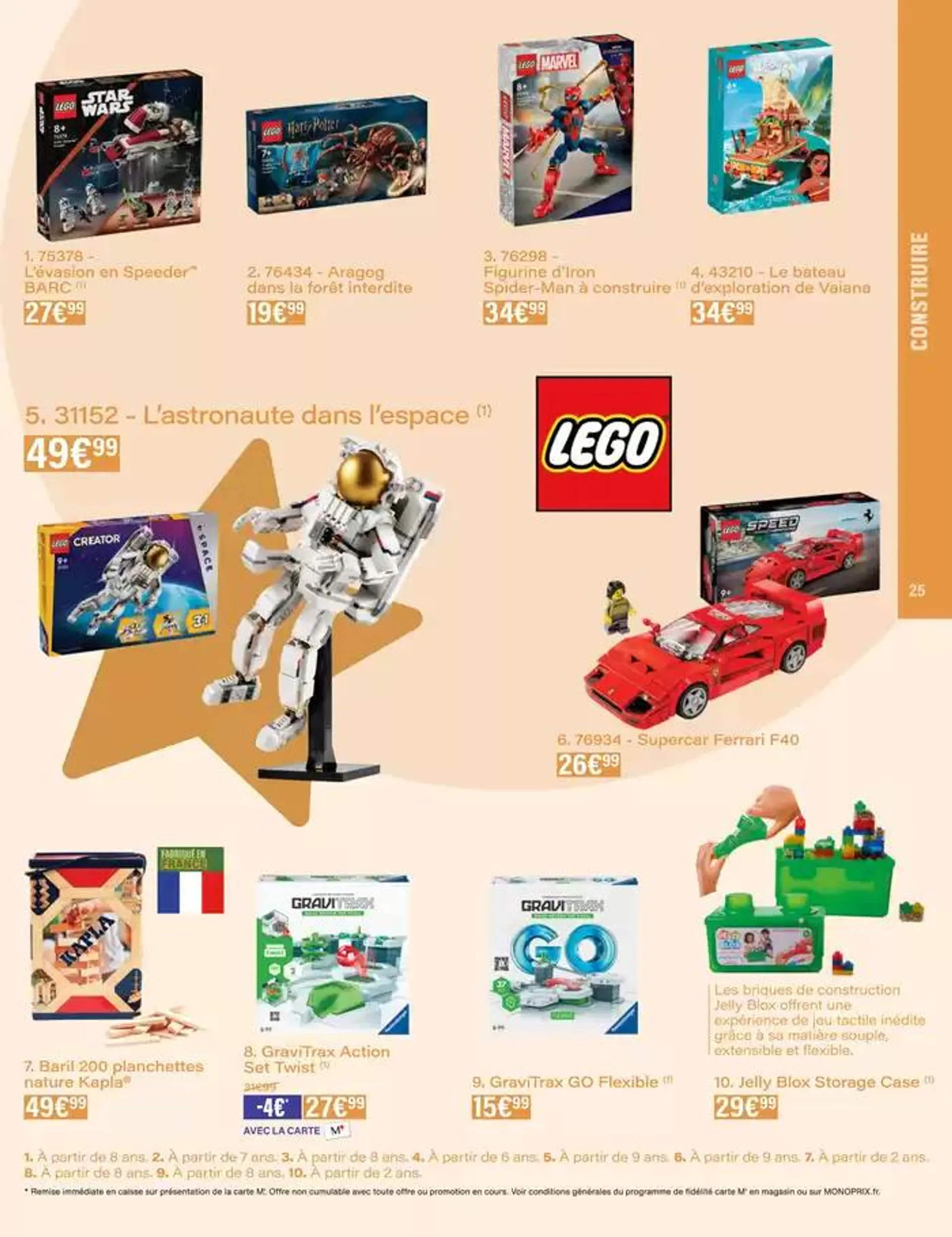 Les jouets de Noël du 25 octobre au 31 décembre 2024 - Catalogue page 25