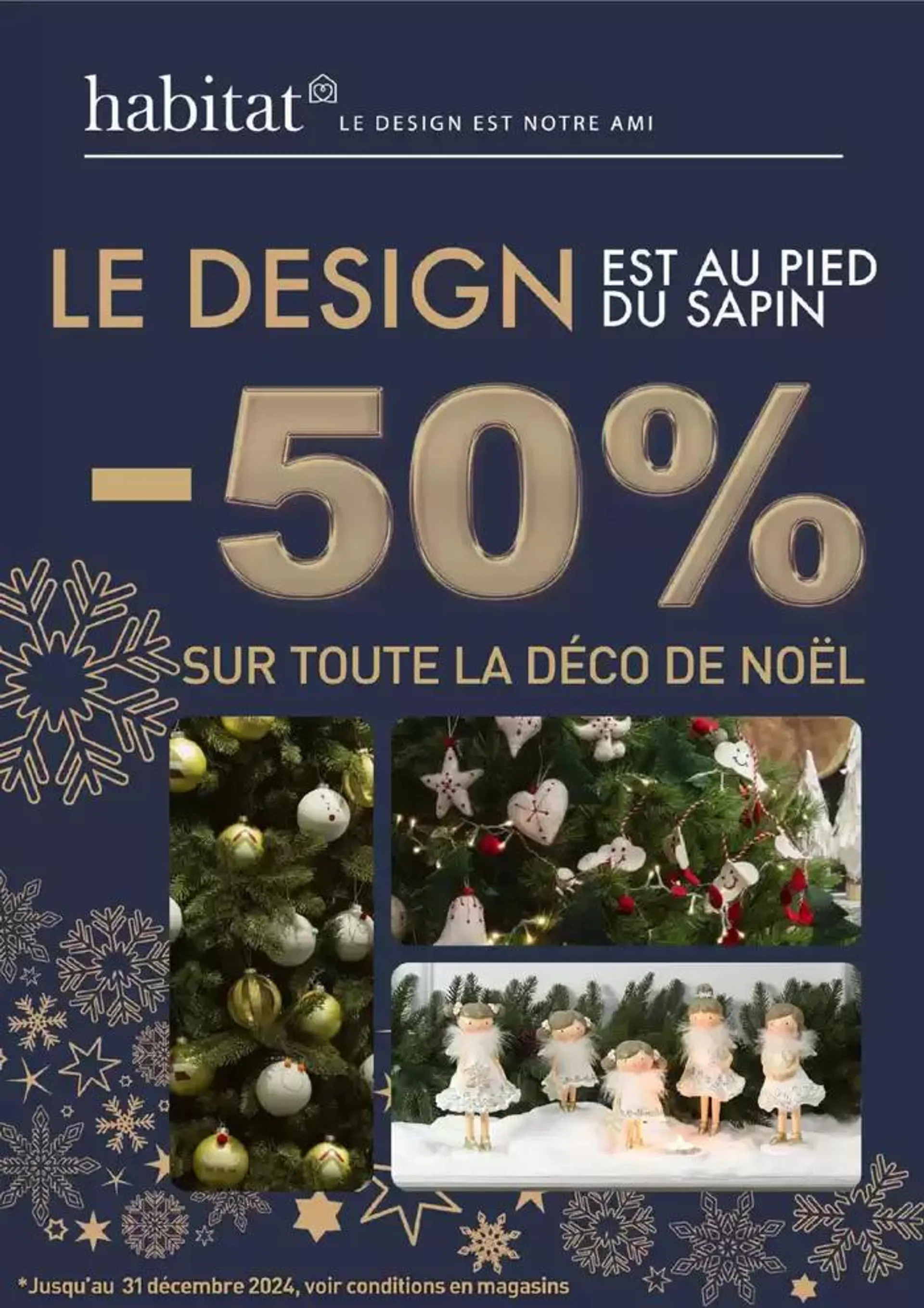 Le design est au pied du sapin du 17 décembre au 31 décembre 2024 - Catalogue page 13