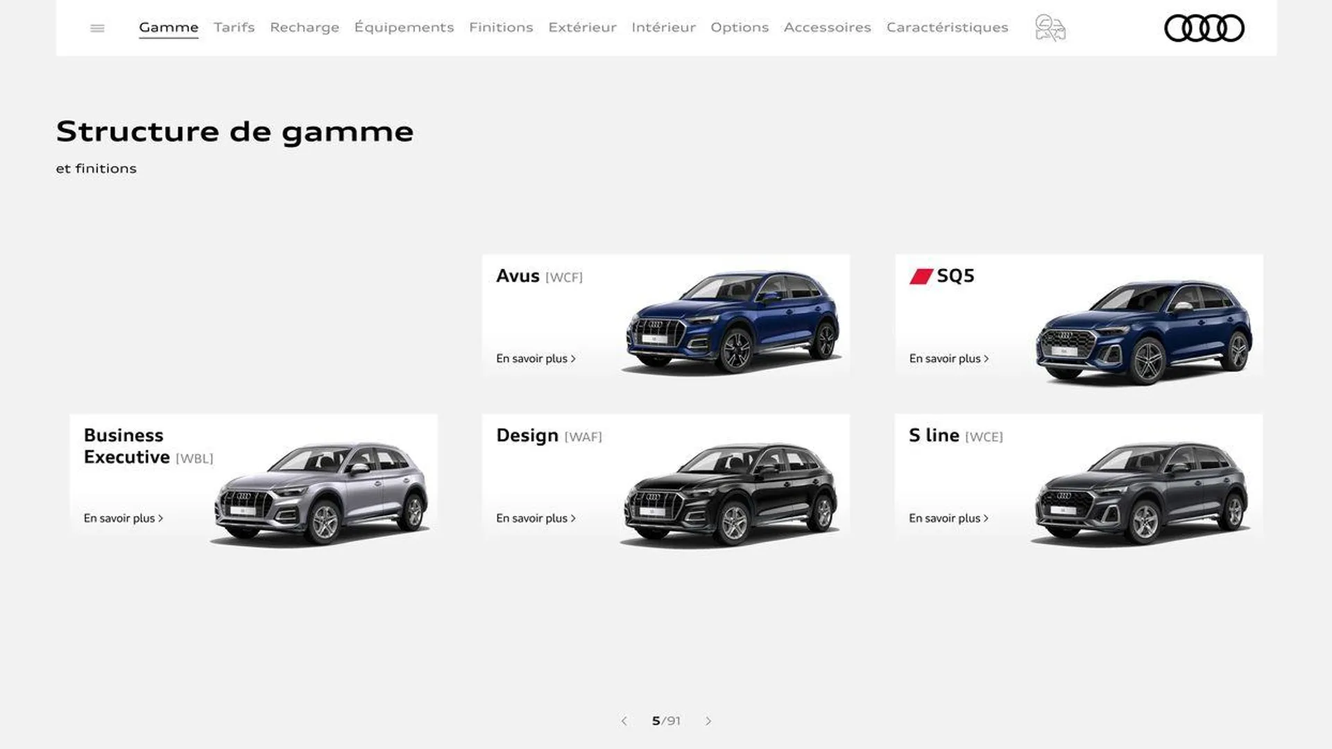 Audi Q5 & SQ5 du 20 août au 31 décembre 2024 - Catalogue page 5