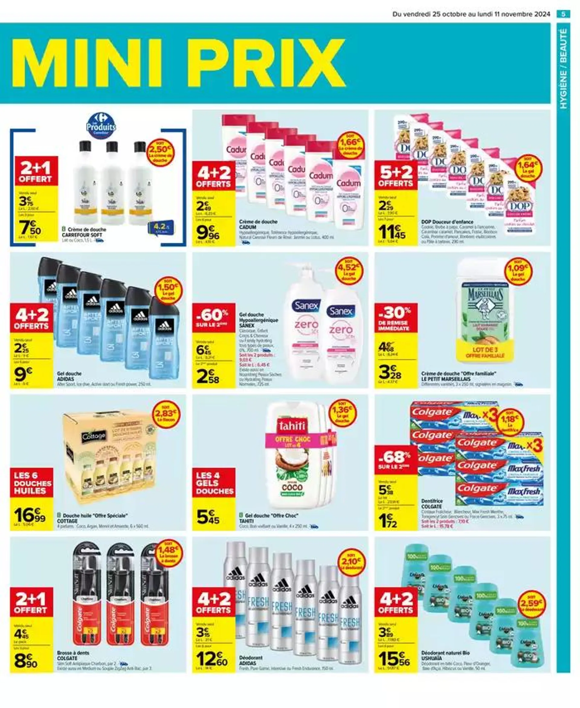 MAXI FORMAT MINI PRIX du 25 octobre au 11 novembre 2024 - Catalogue page 5