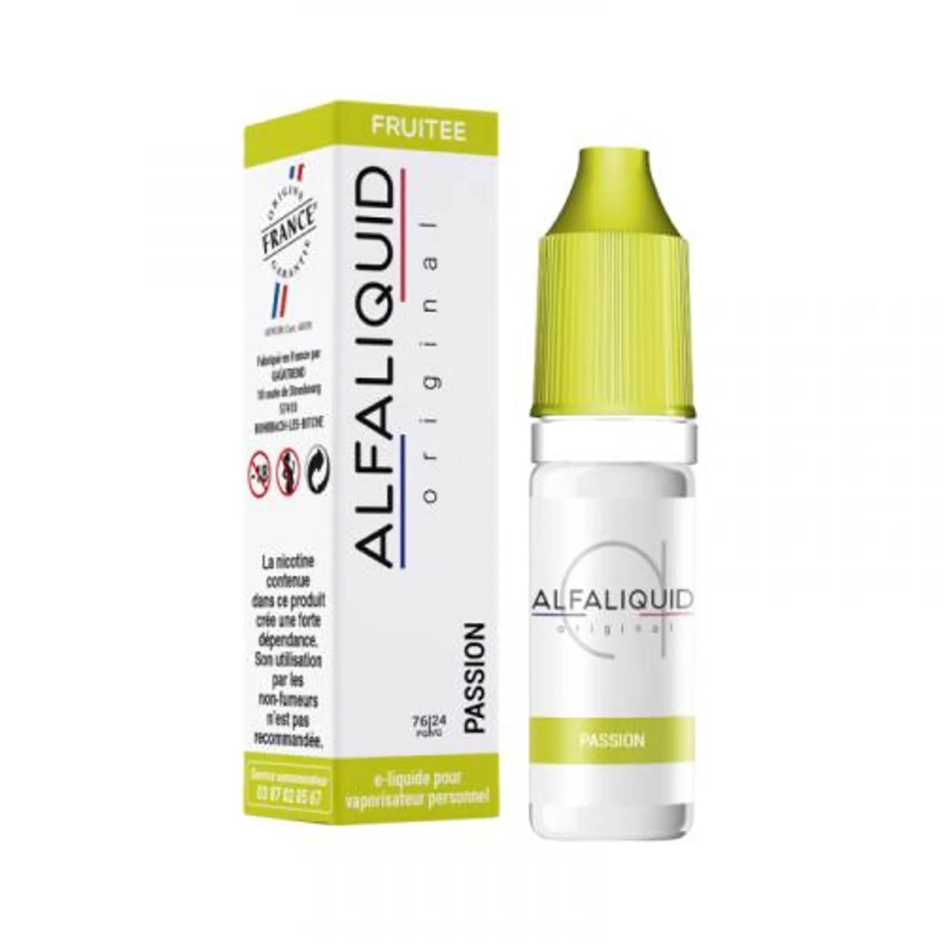 E Liquide PASSION 10 ml - Alfaliquid