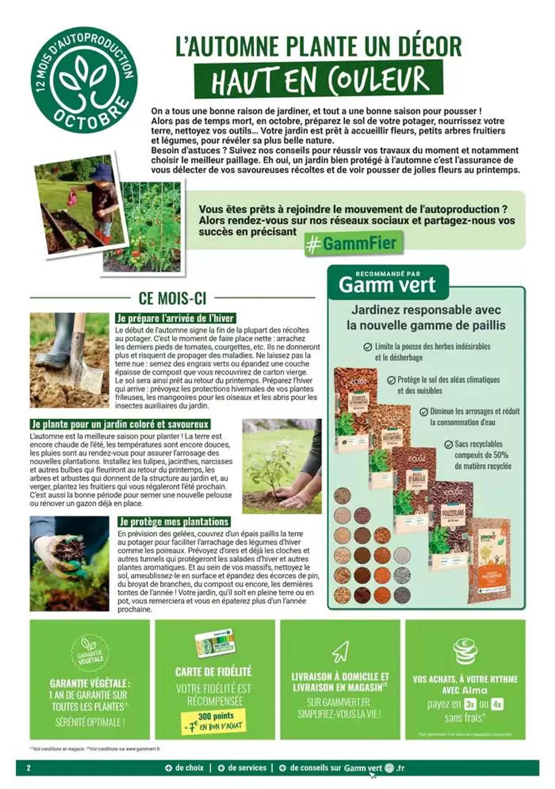 Préparez votre jardin à révéler sa belle nature du 7 octobre au 20 octobre 2024 - Catalogue page 2