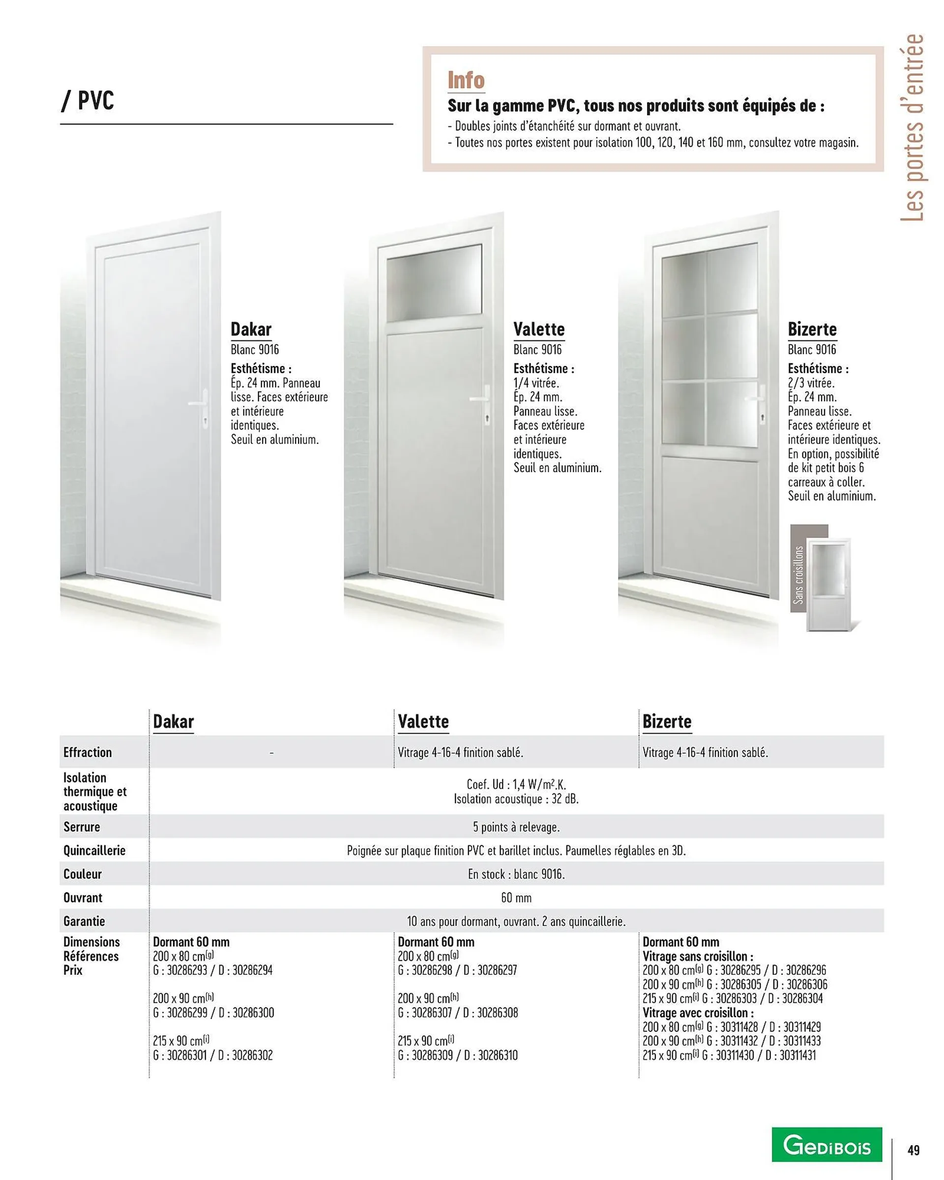 Catalogue Gédibois du 15 mai au 28 décembre 2024 - Catalogue page 49