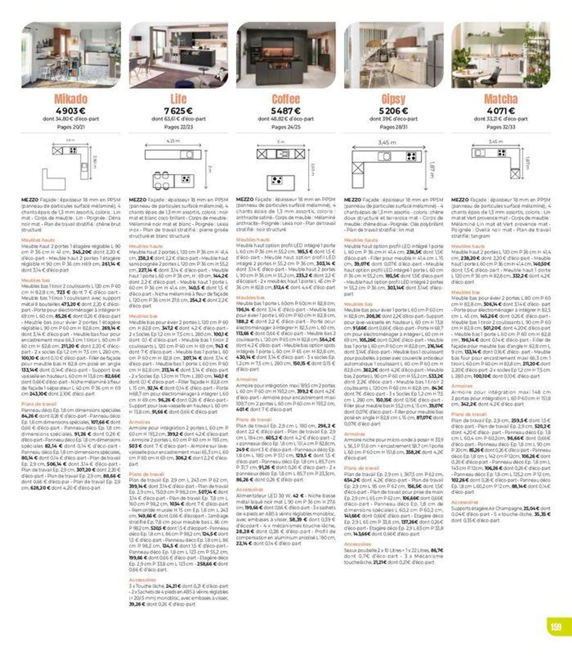 Consultez le menu avant de vous mettre en cuisine du 27 décembre au 30 juin 2024 - Catalogue page 159