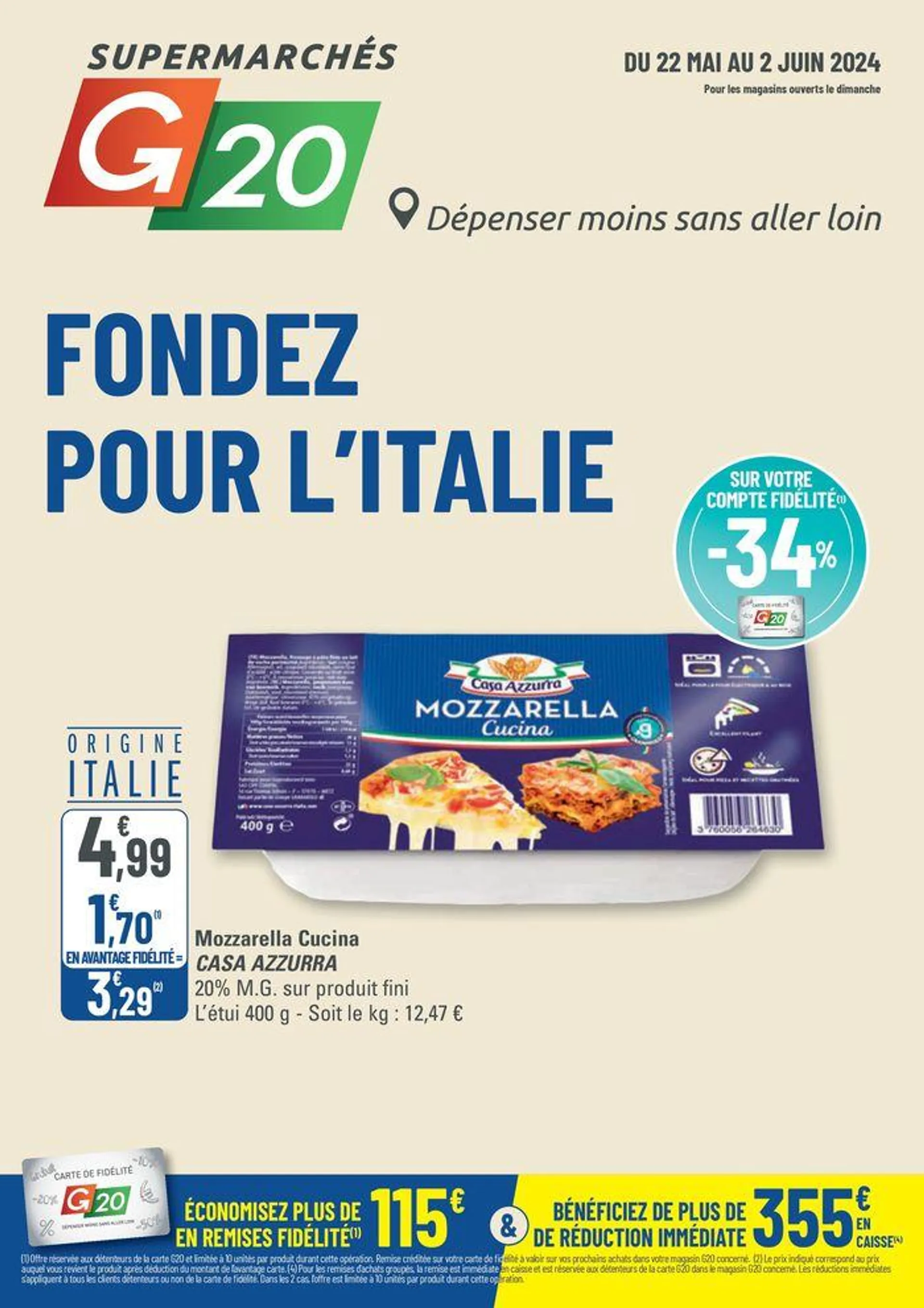 FONDEZ POUR LITALIE - 1