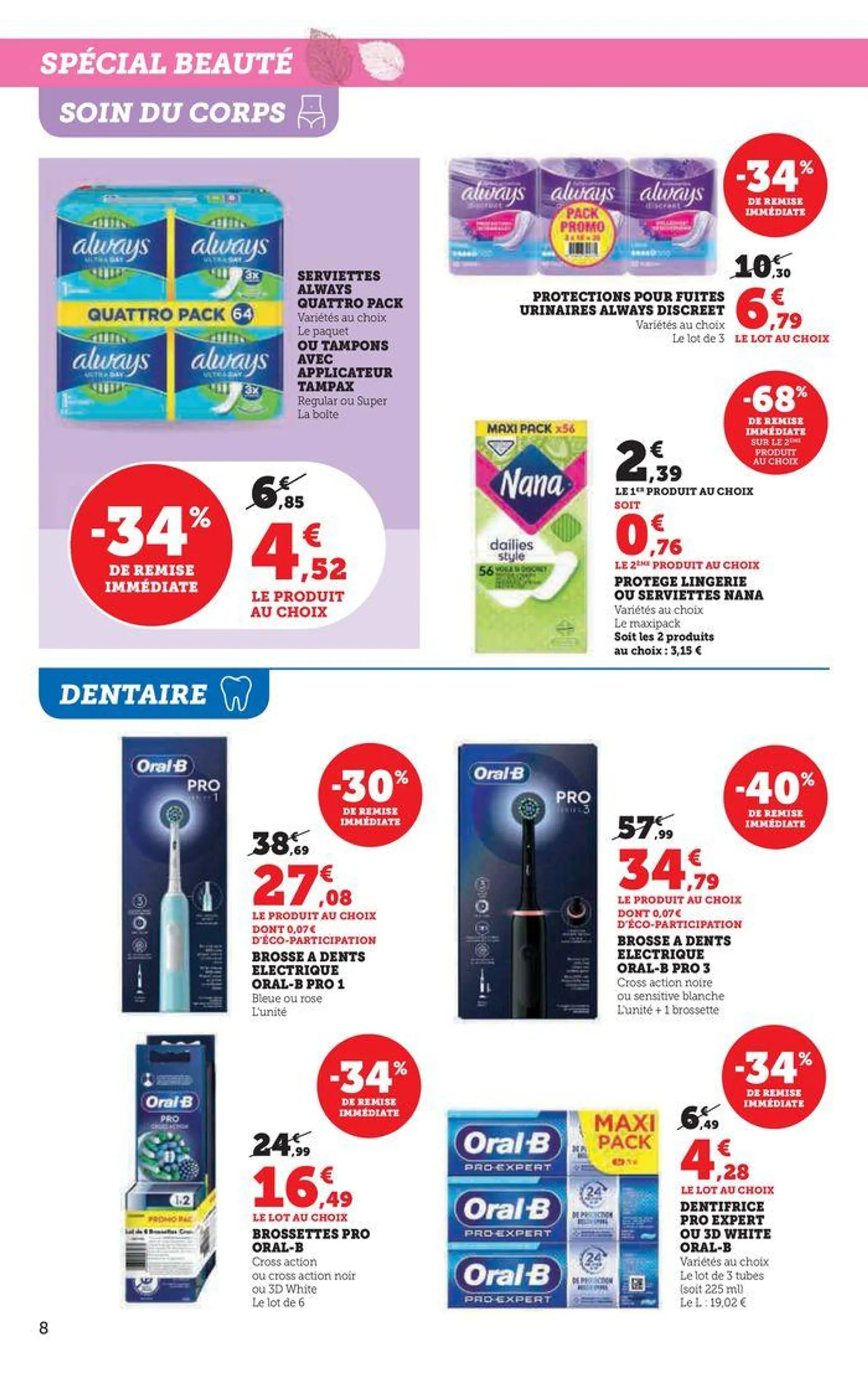 Spécial Beauté du 3 septembre au 15 septembre 2024 - Catalogue page 8