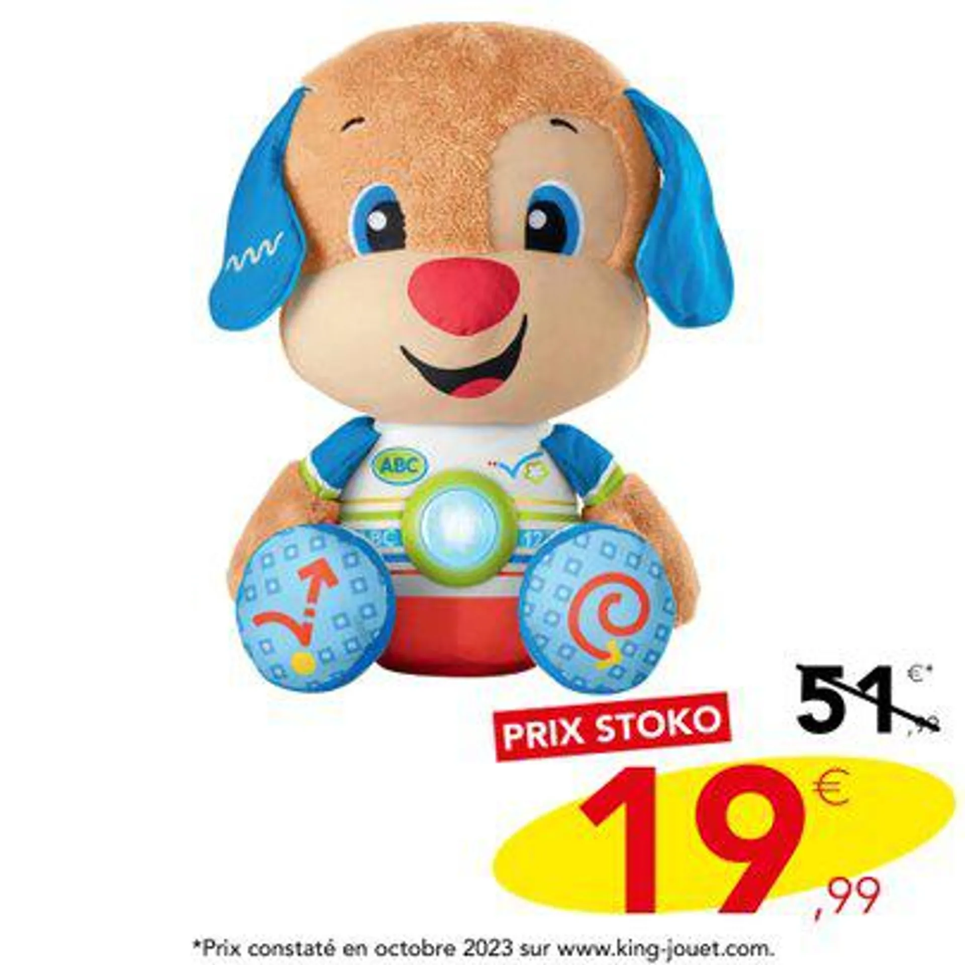 Peluche Puppy Géant Eveil Progressif