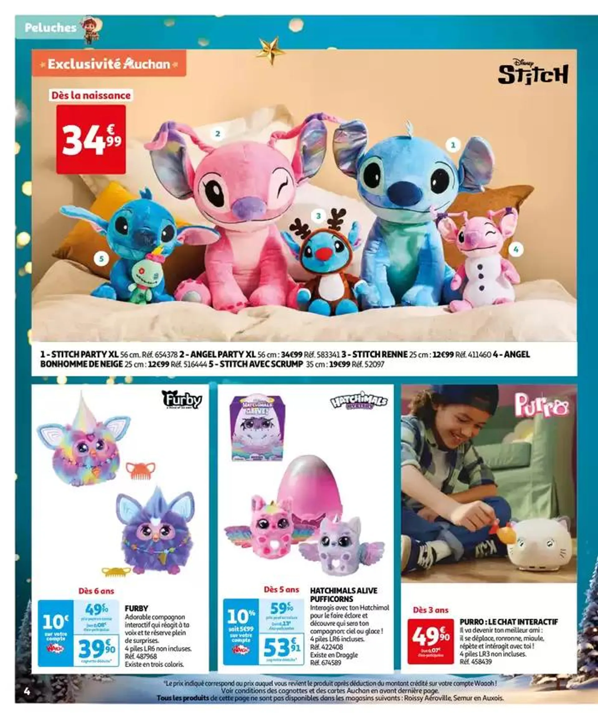 Réveillons Noël, un max de promos pour les fêtes du 11 octobre au 6 décembre 2024 - Catalogue page 4