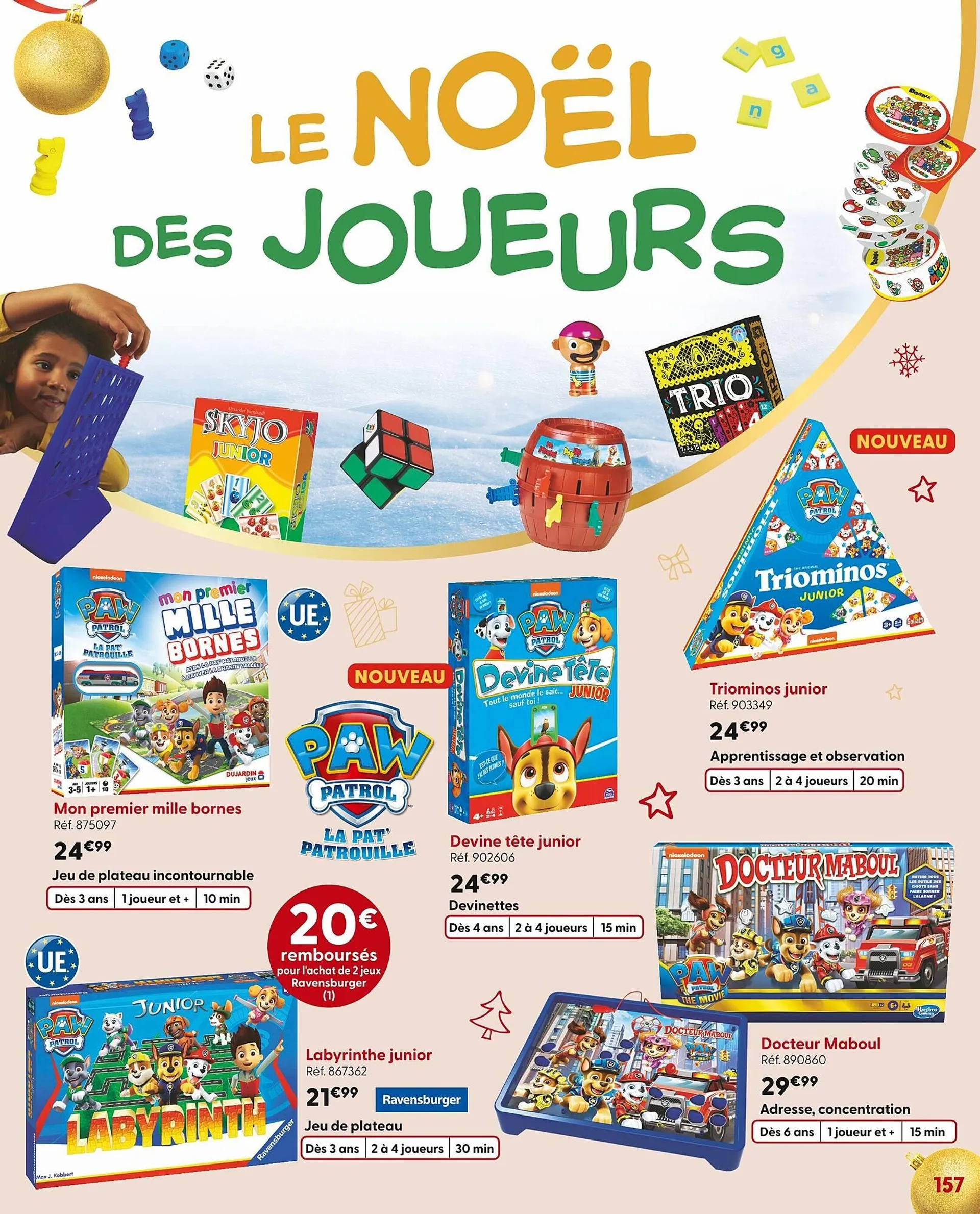 Catalogue La Grande Récré du 14 octobre au 2 décembre 2024 - Catalogue page 157